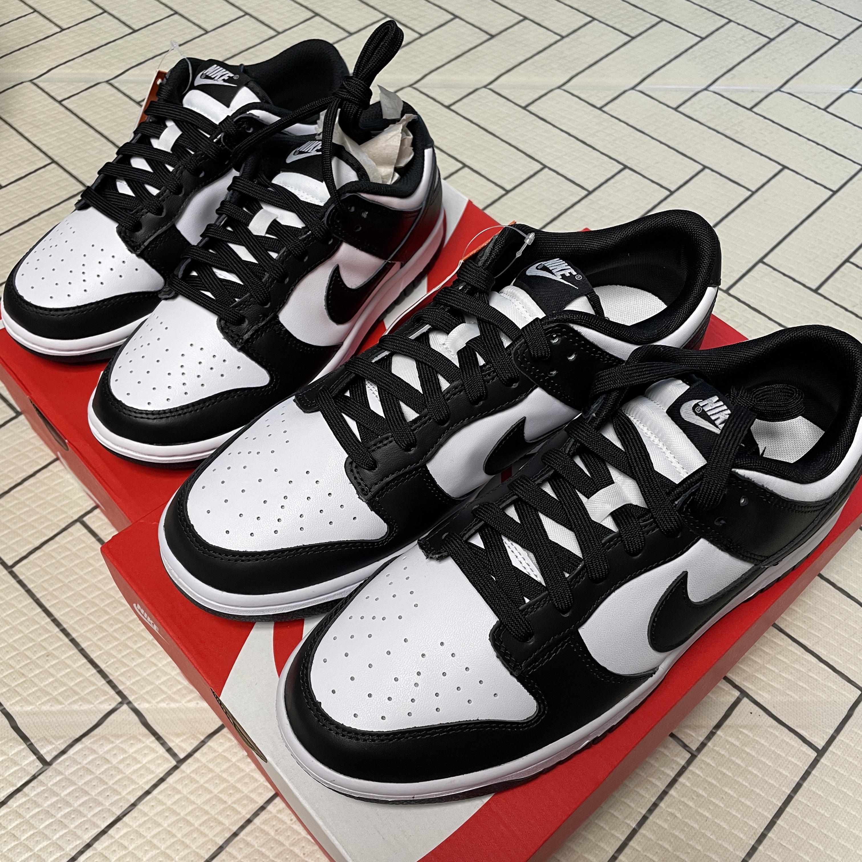 Nike Dunk Low Retro Black, (W) Nike Dunk Low Black 착용 스타일