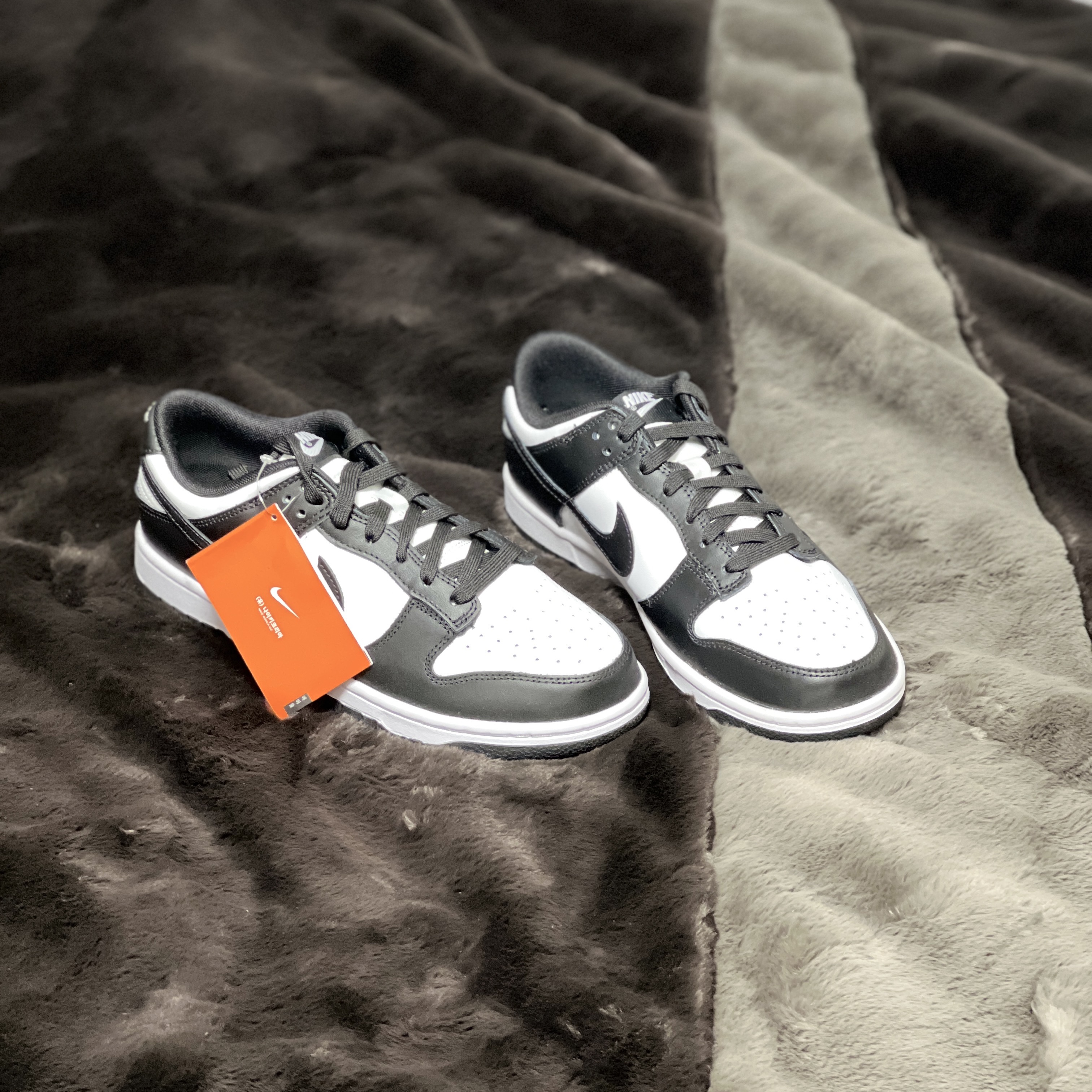 Nike Dunk Low Retro Black 착용 스타일 - 4