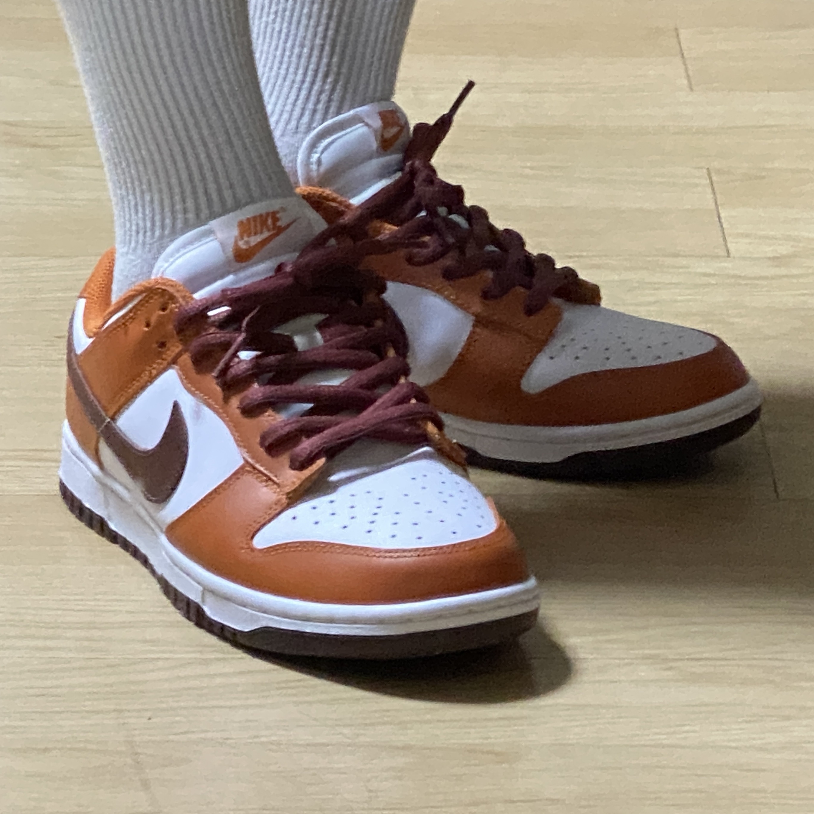 (W) Nike Dunk Low Bronze Eclipse 착용 스타일