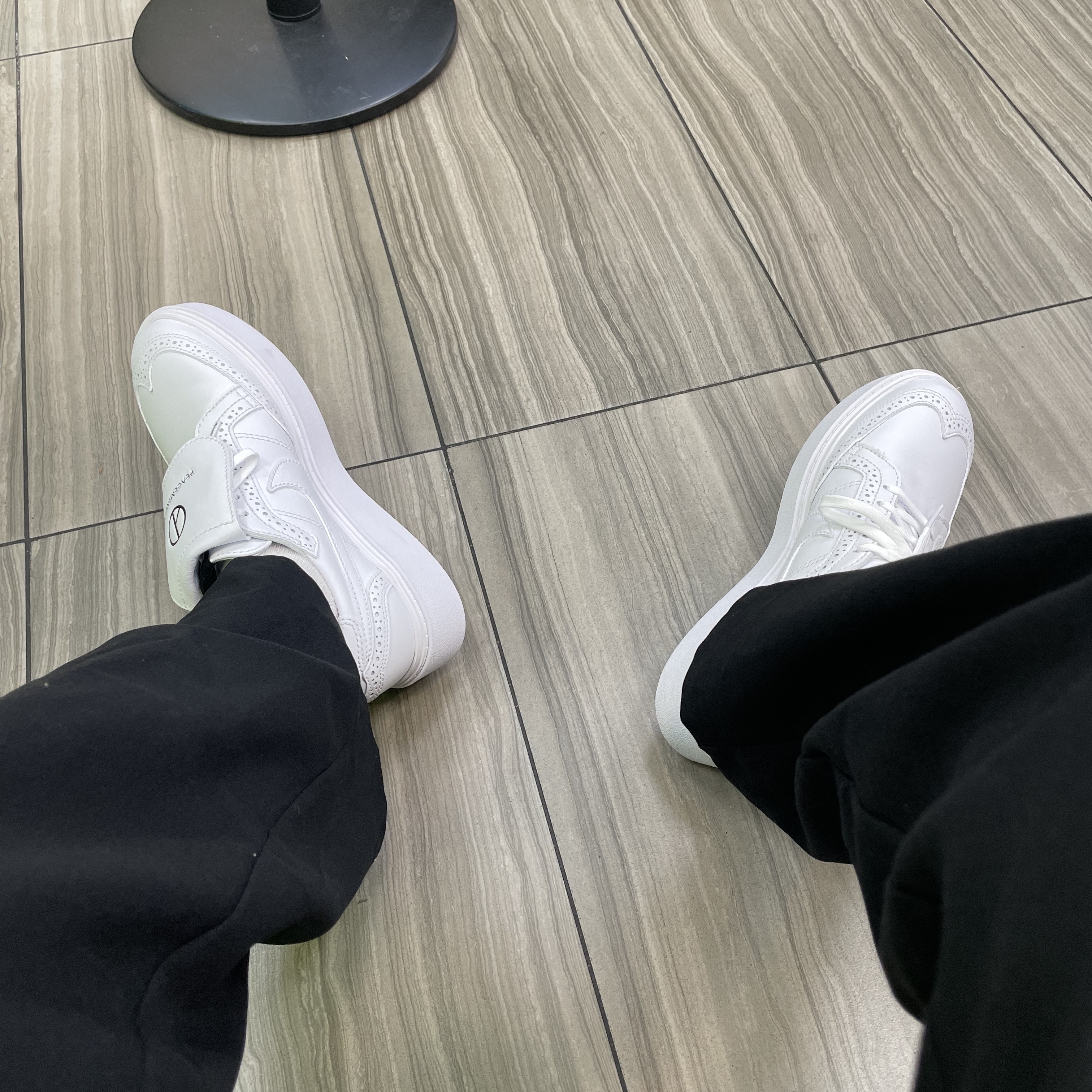 Nike x Peaceminusone Kwondo1 White 착용 스타일
