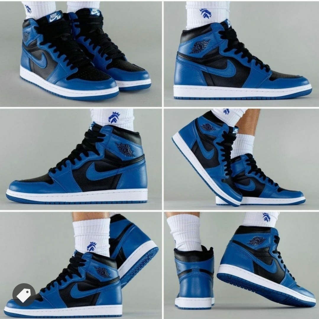 Jordan 1 Retro High OG Dark Marina Blue 착용 스타일