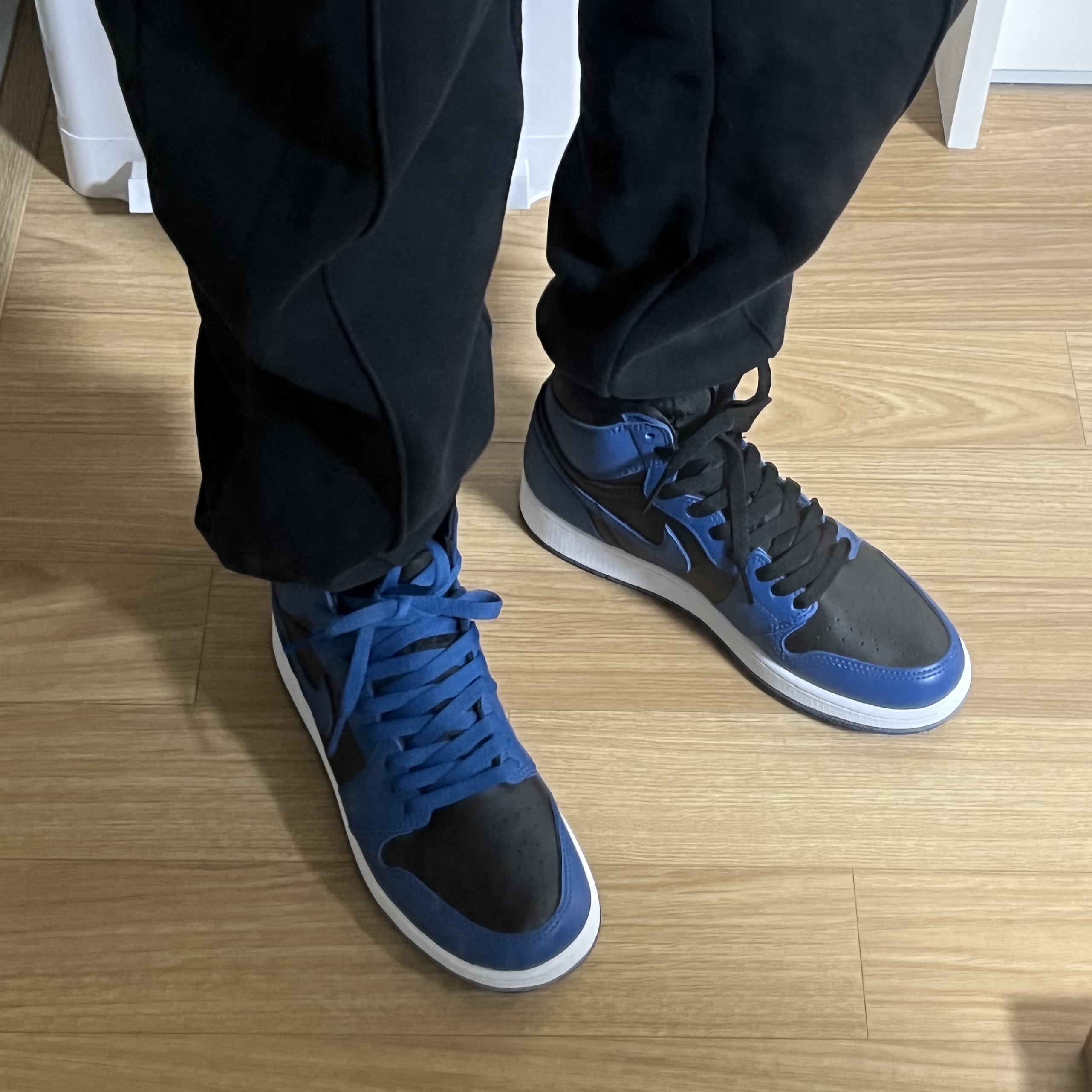 (GS) Jordan 1 Retro High OG Dark Marina Blue, Jordan 1 Retro High OG Dark Marina Blue 착용 스타일 - 1