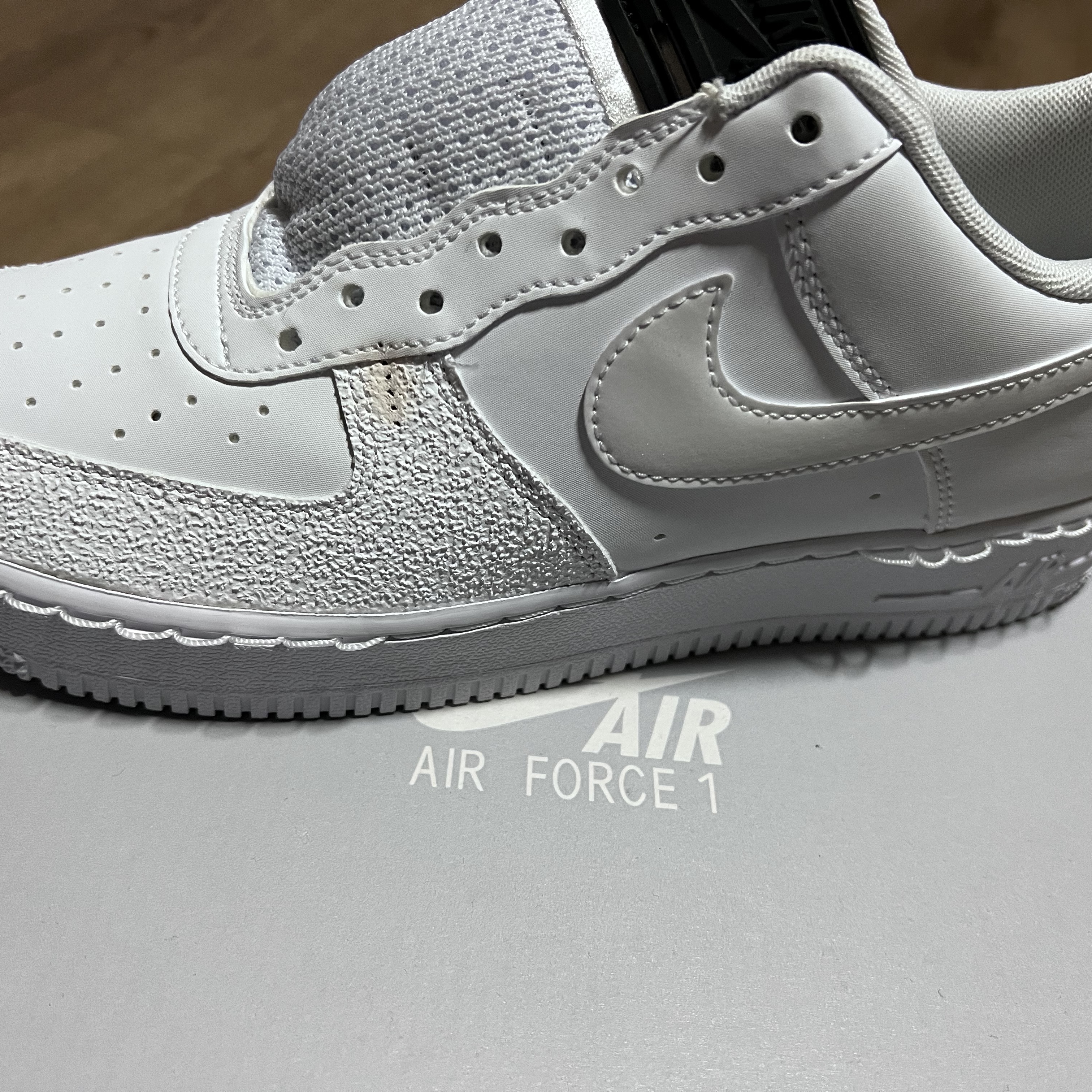 Nike Air Force 1 NDSTRKT White 착용 스타일 - 4