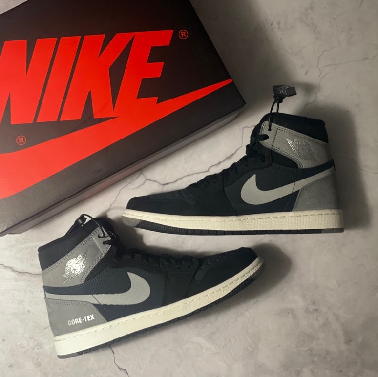 Jordan 1 Element Gore-Tex Particle Grey 착용 스타일 - 1