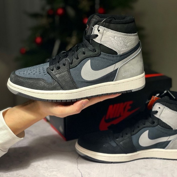 Jordan 1 Element Gore-Tex Particle Grey 착용 스타일 - 4