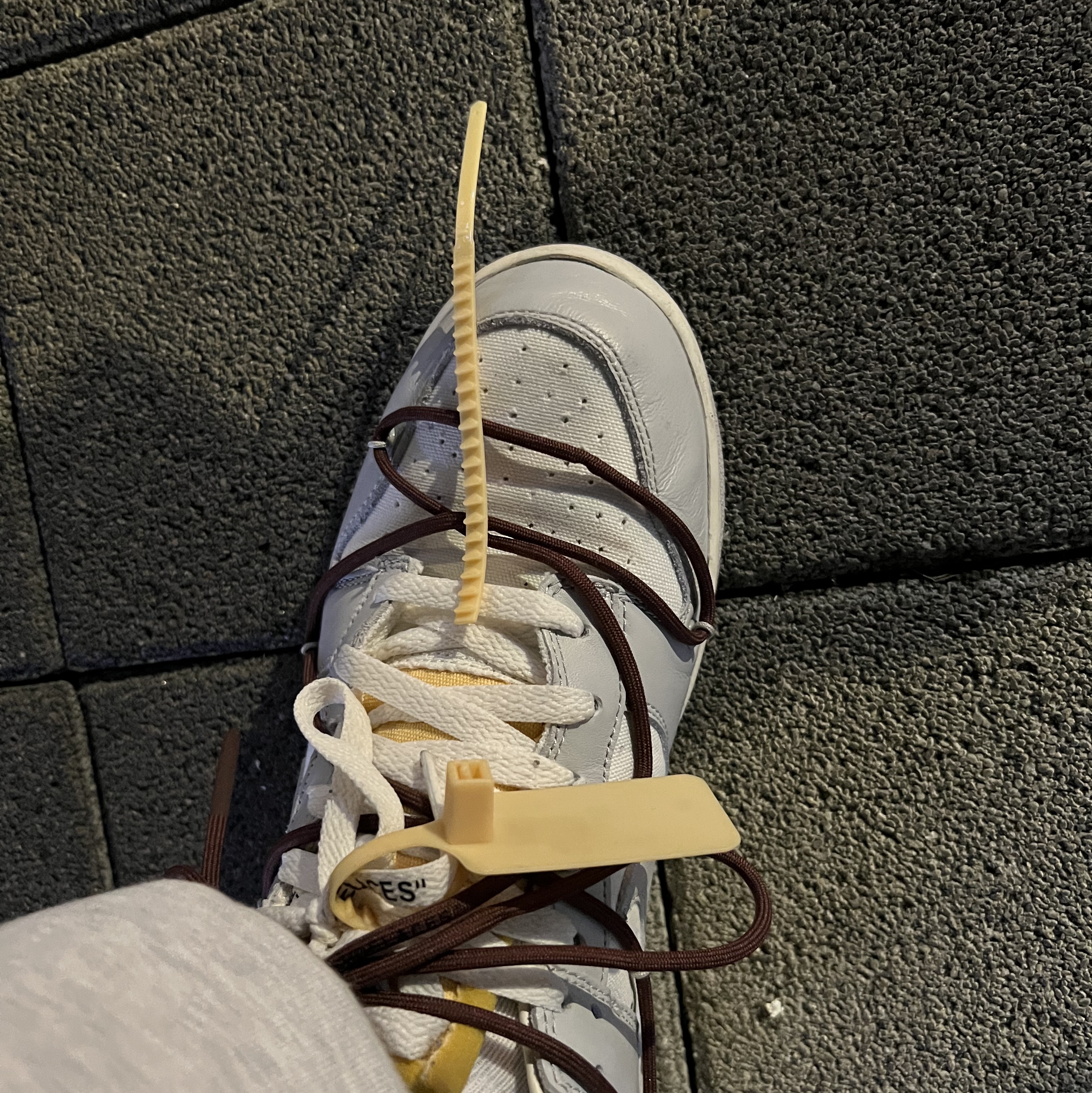 Nike x Off-White Dunk Low The 50 - Lot 46 착용 스타일