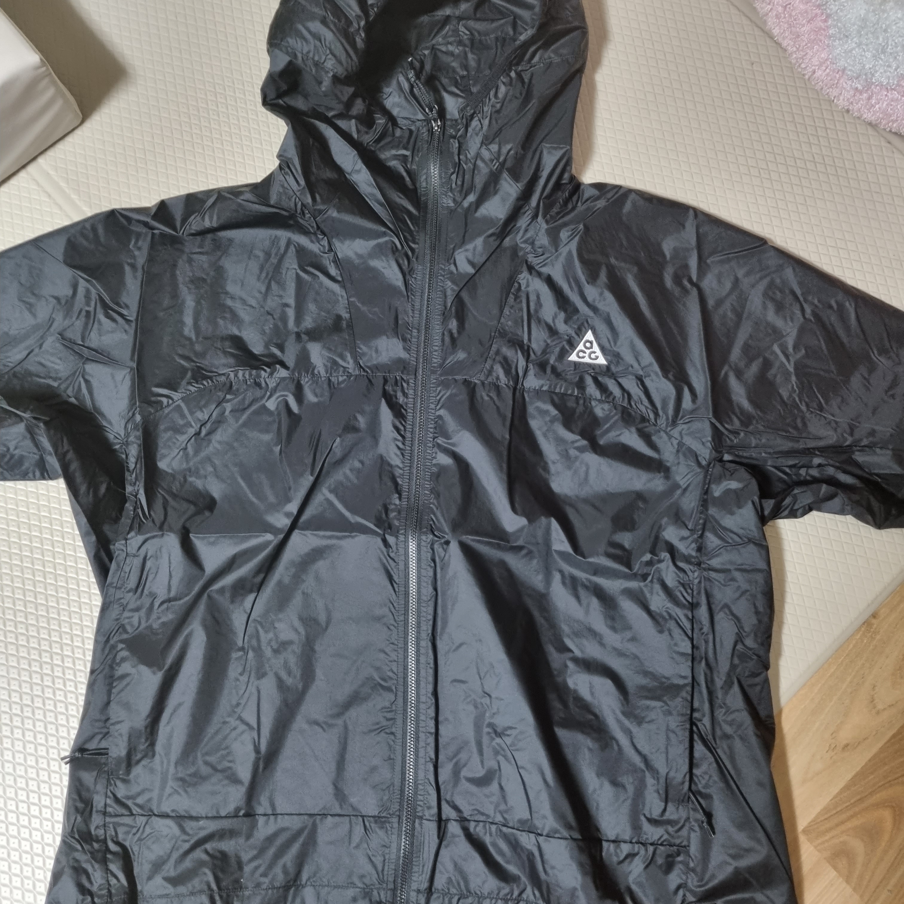Nike ACG Cinder Cone Windproof Jacket Black - Asia 착용 스타일 - 2