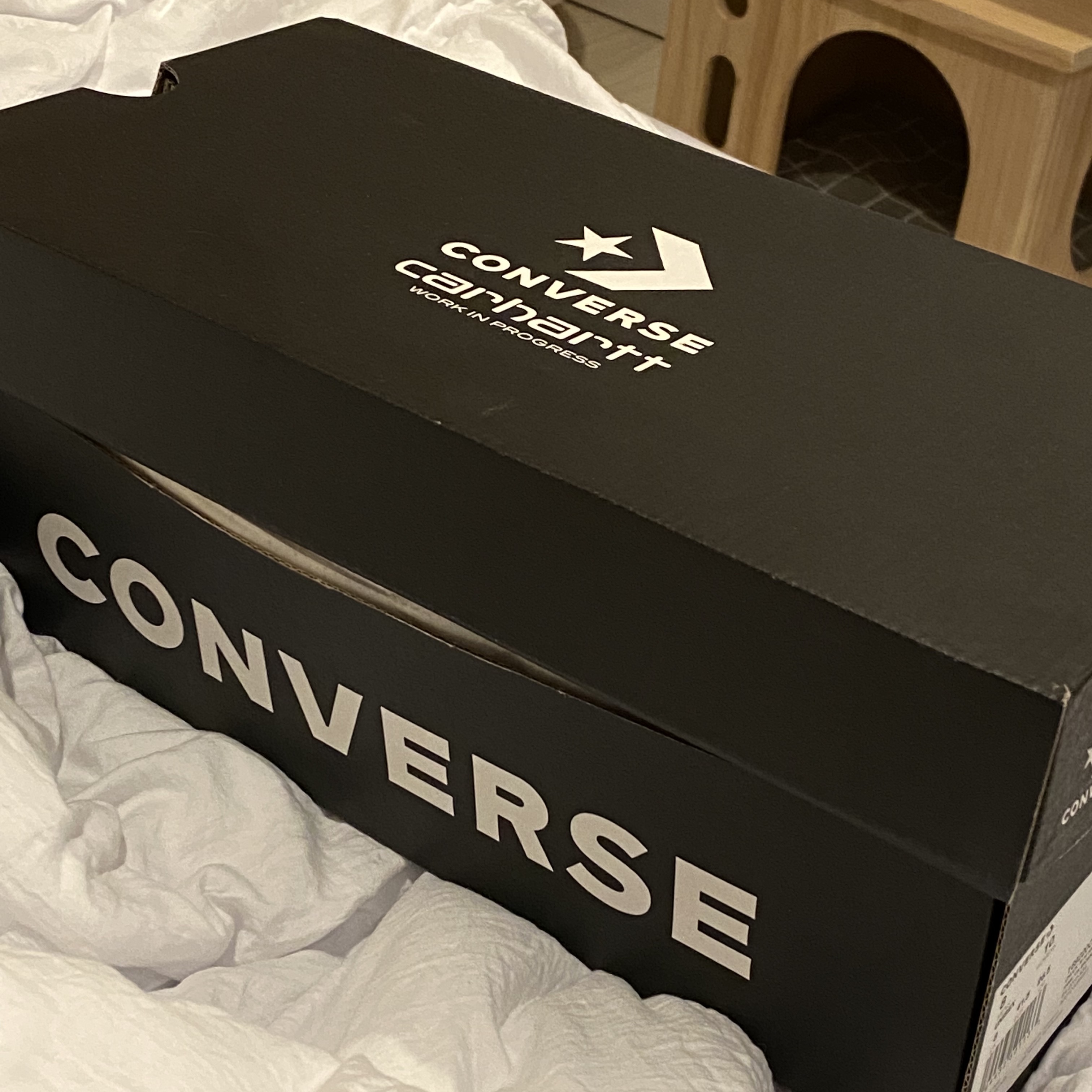 Converse x Carhartt WIP Chuck 70 High Hamilton Brown 착용 스타일 - 2