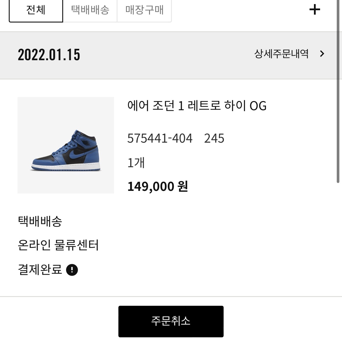 (GS) Jordan 1 Retro High OG Dark Marina Blue 착용 스타일