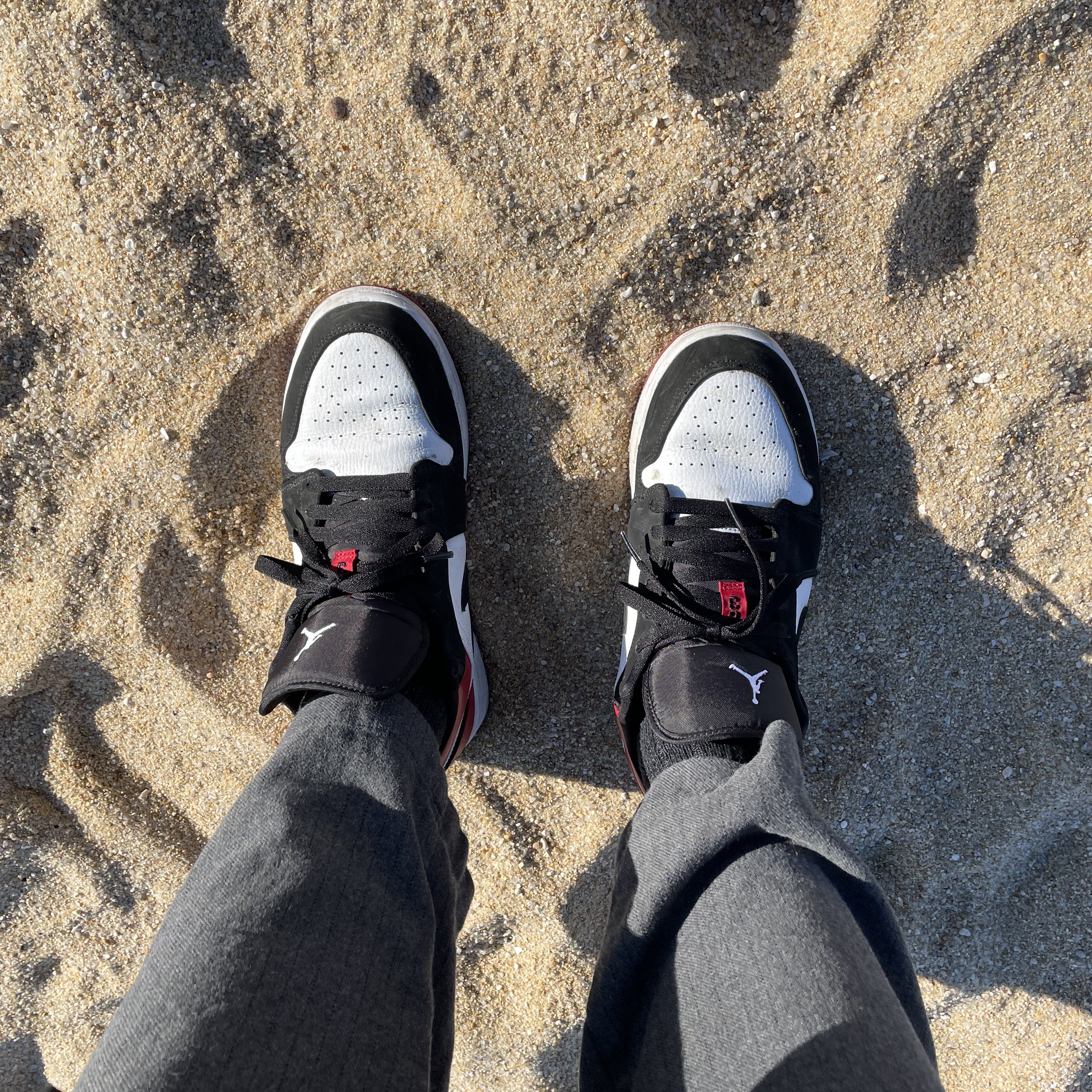 Jordan 1 Low Black Toe 착용 스타일
