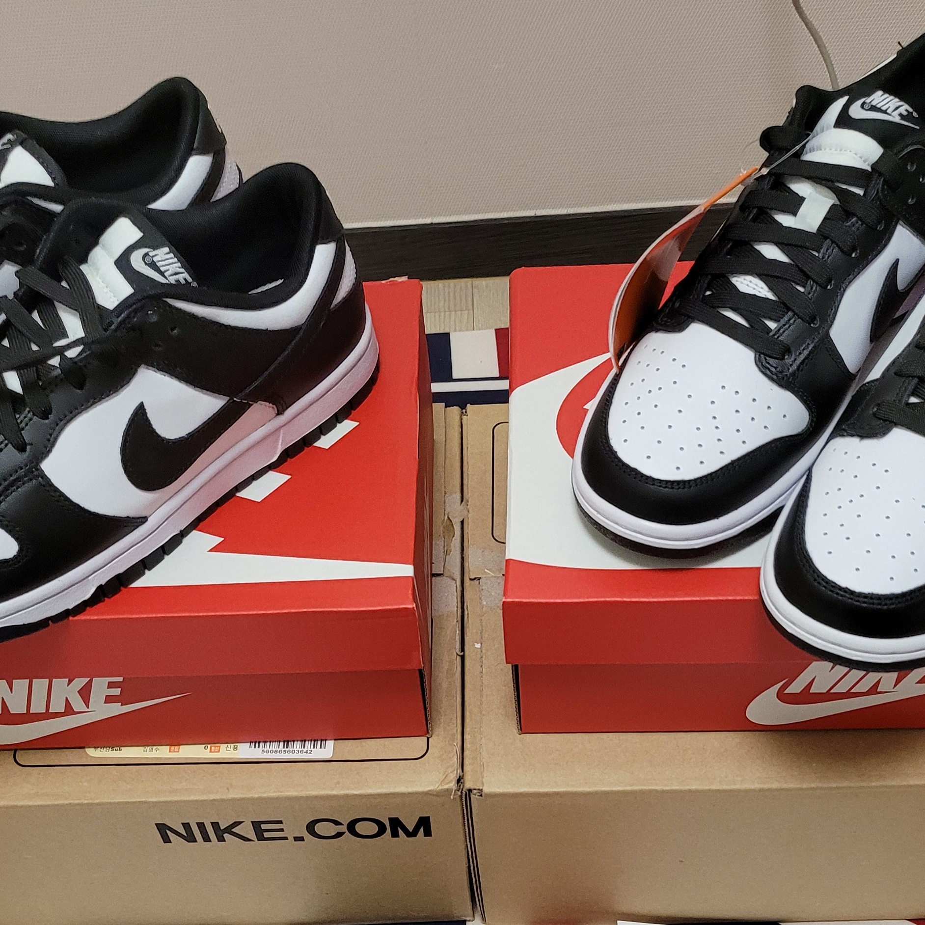 Nike Dunk Low Retro Black 착용 스타일