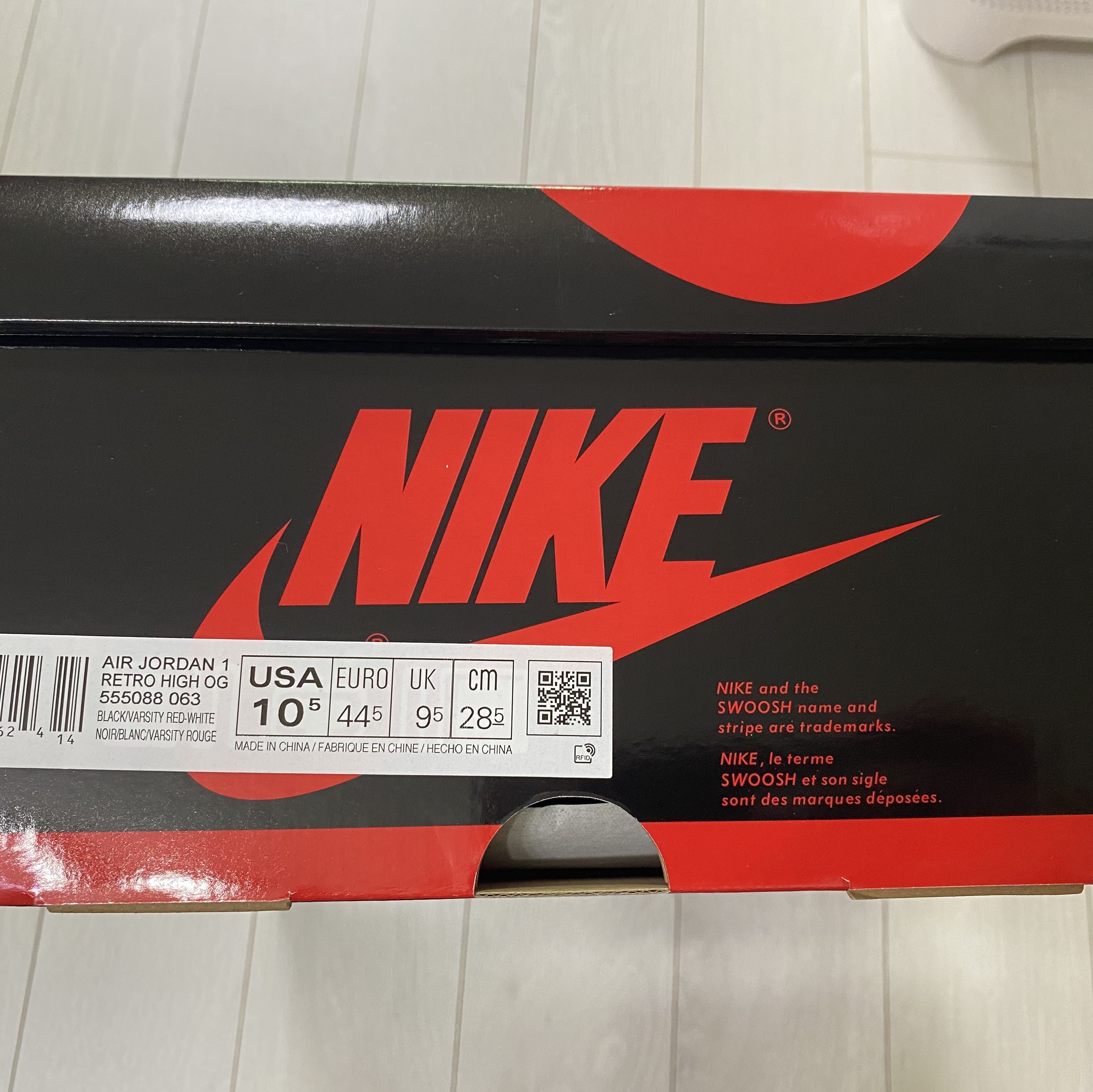 Jordan 1 Retro High OG Patent Bred 착용 스타일 - 3