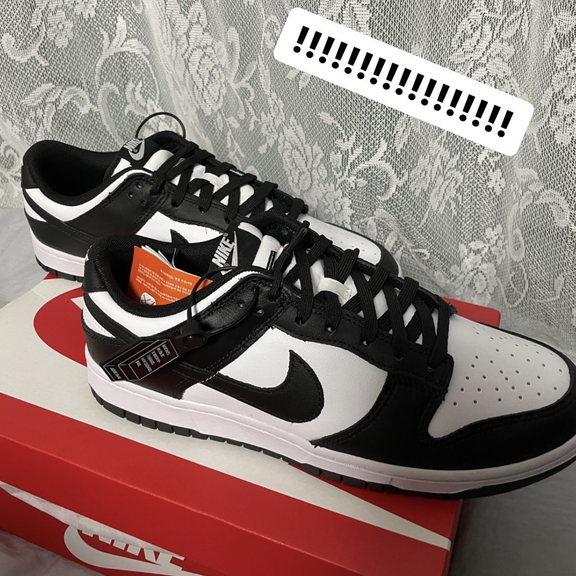 Nike Dunk Low Retro Black 착용 스타일
