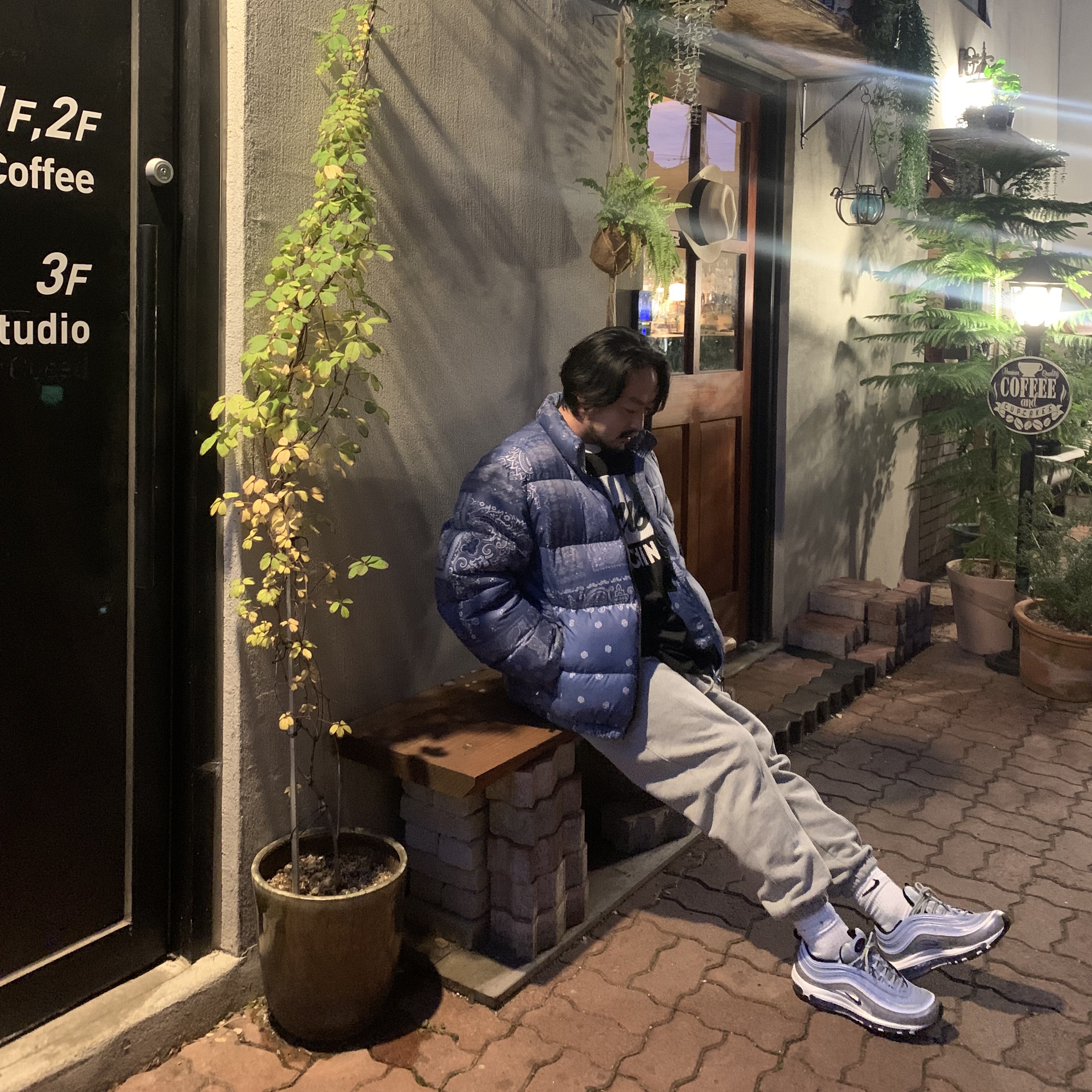 Nike Air Max 97 Persian Violet 착용 스타일