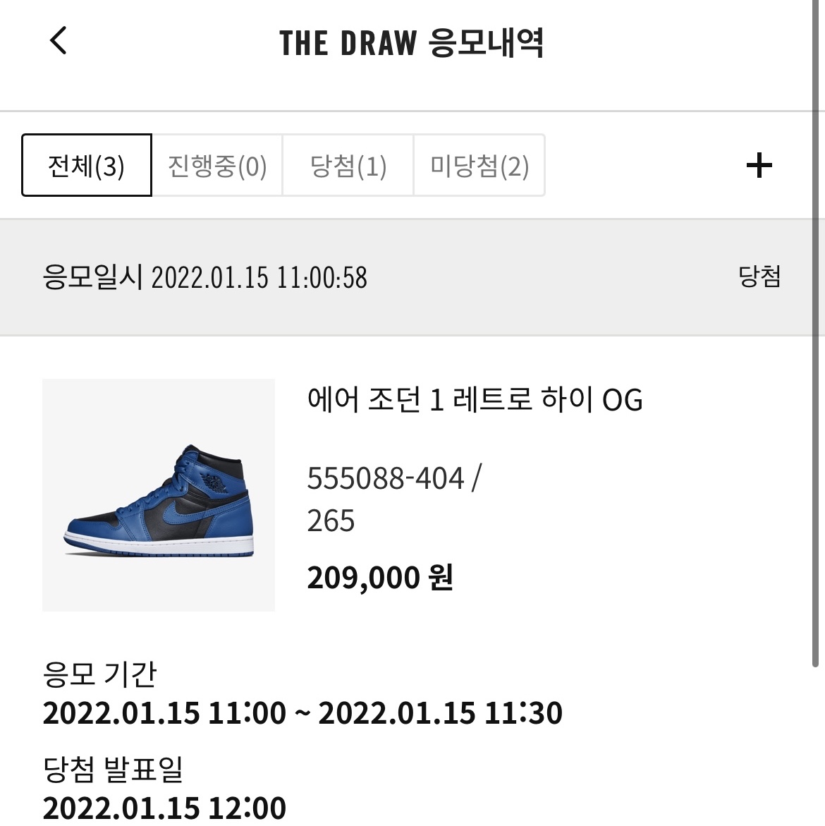 Jordan 1 Retro High OG Dark Marina Blue 착용 스타일 - 1