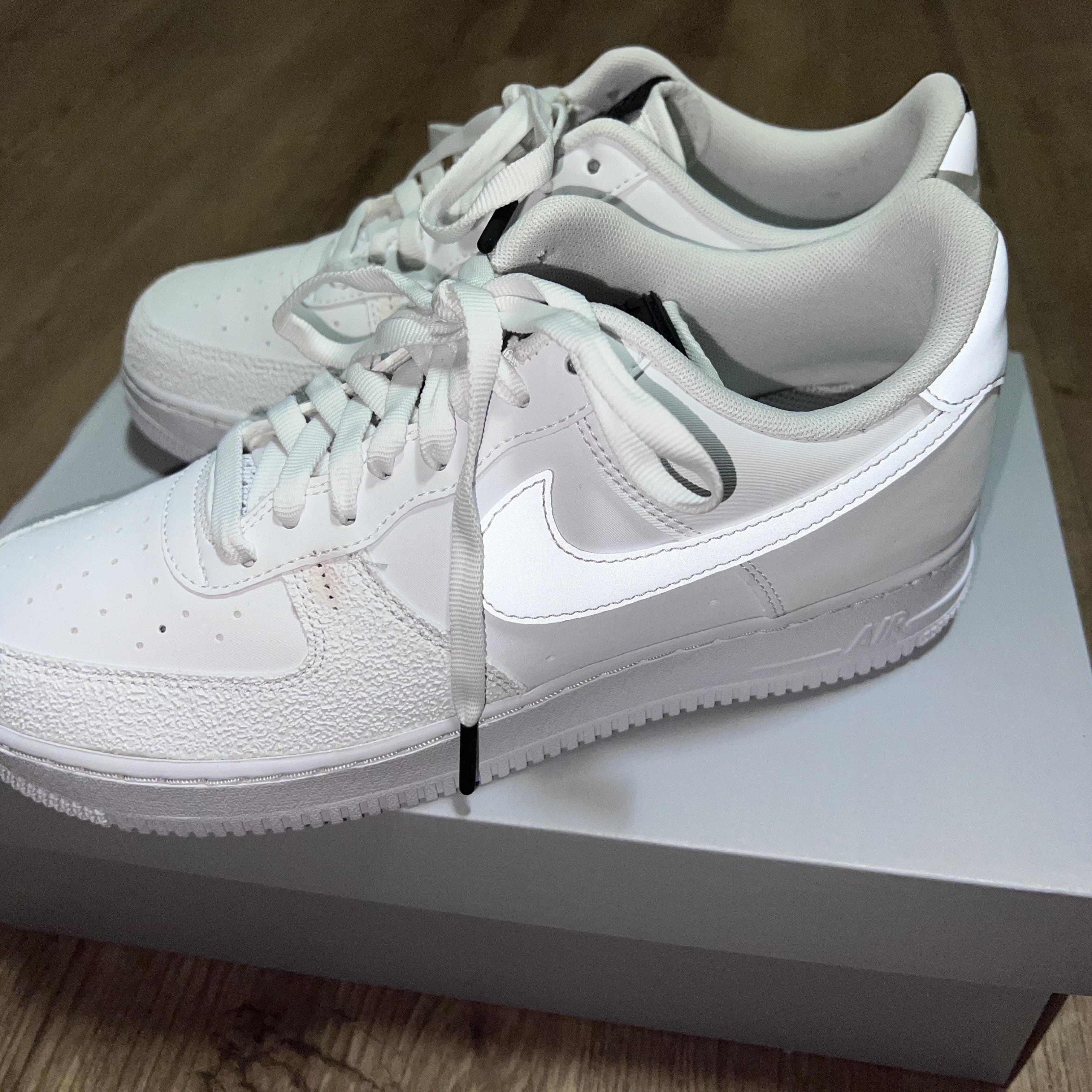 Nike Air Force 1 NDSTRKT White 착용 스타일 - 2