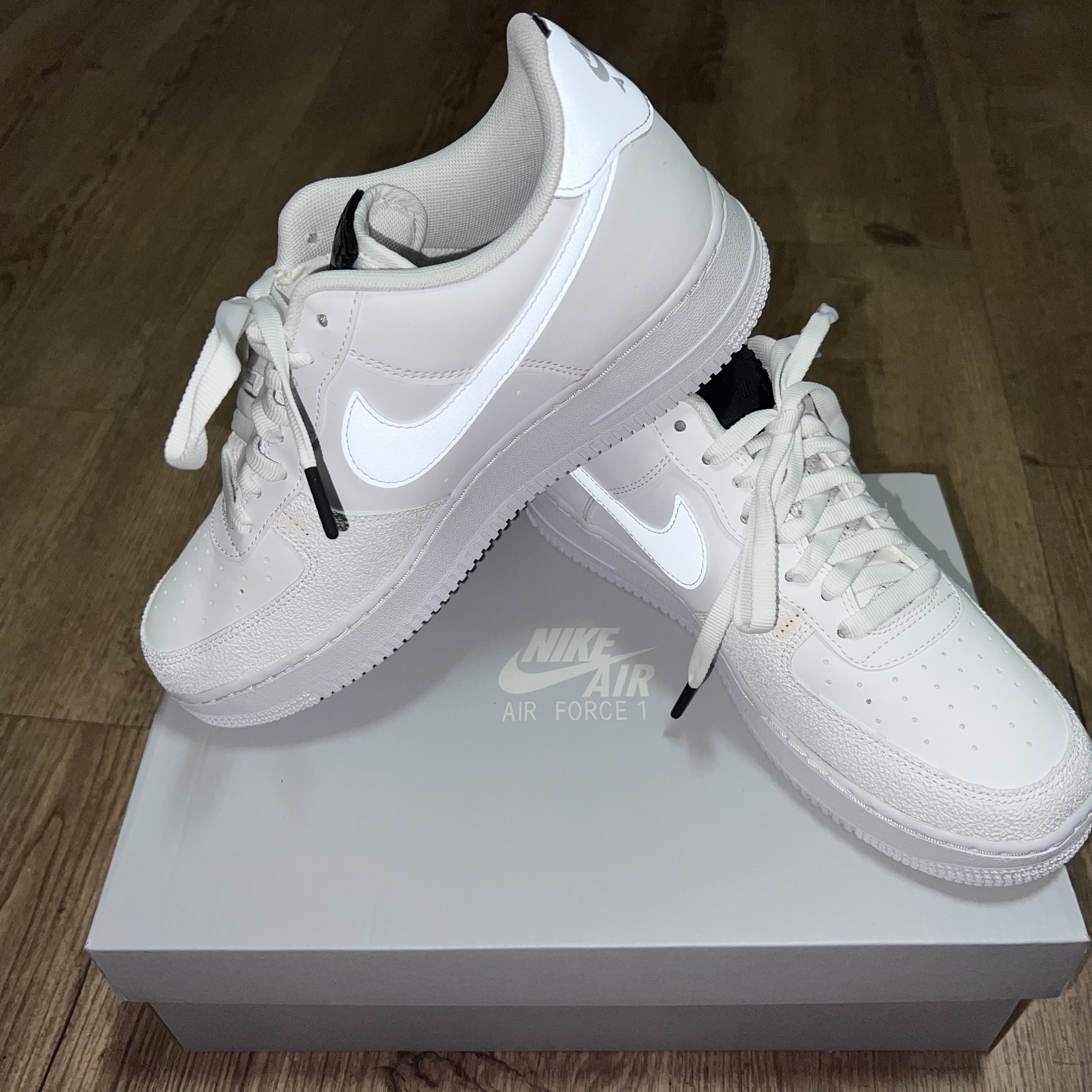 Nike Air Force 1 NDSTRKT White 착용 스타일 - 1