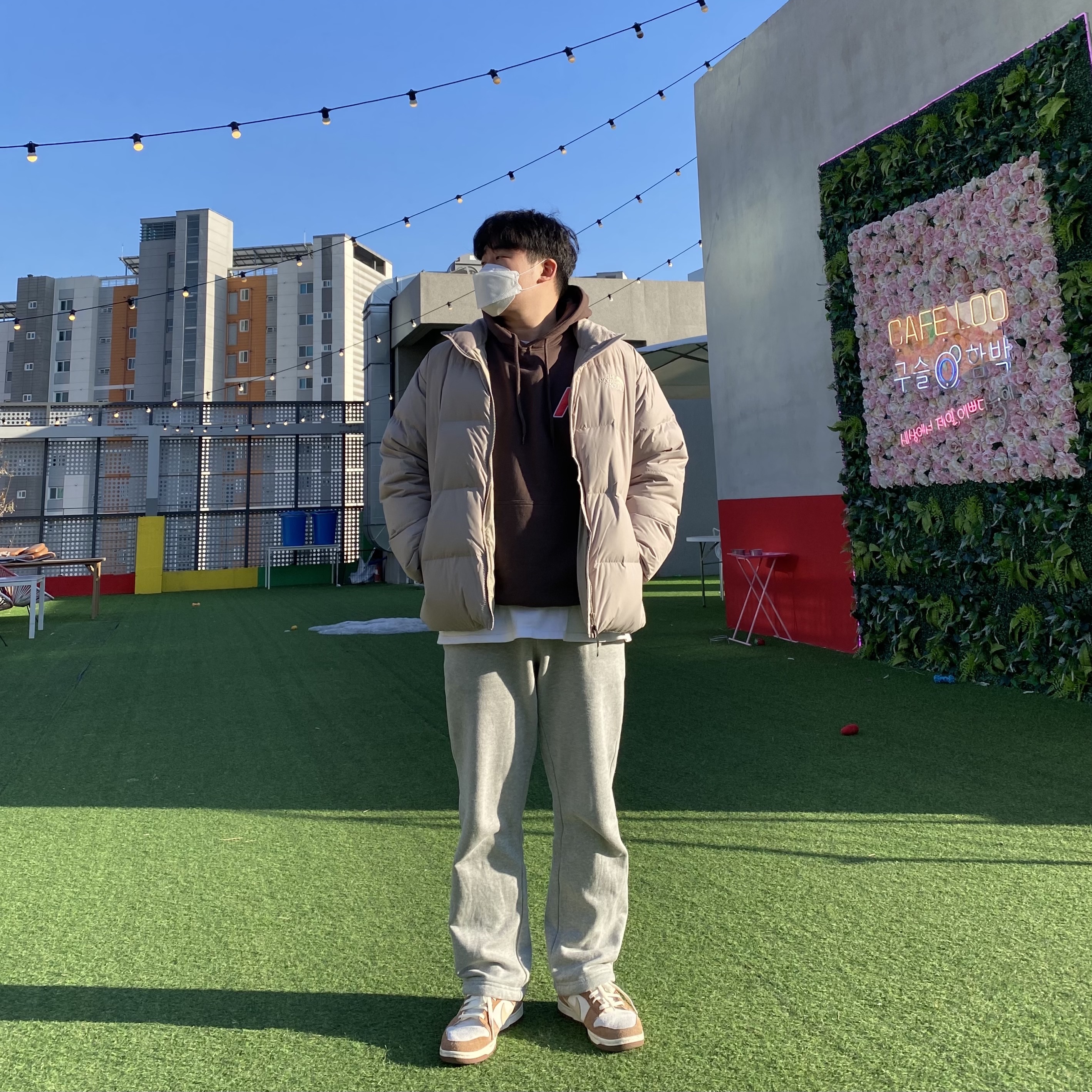 Palace Tri-Chenille Hood Brown - 21FW, Nike Dunk Low Pro Premium Medium Curry 착용 스타일