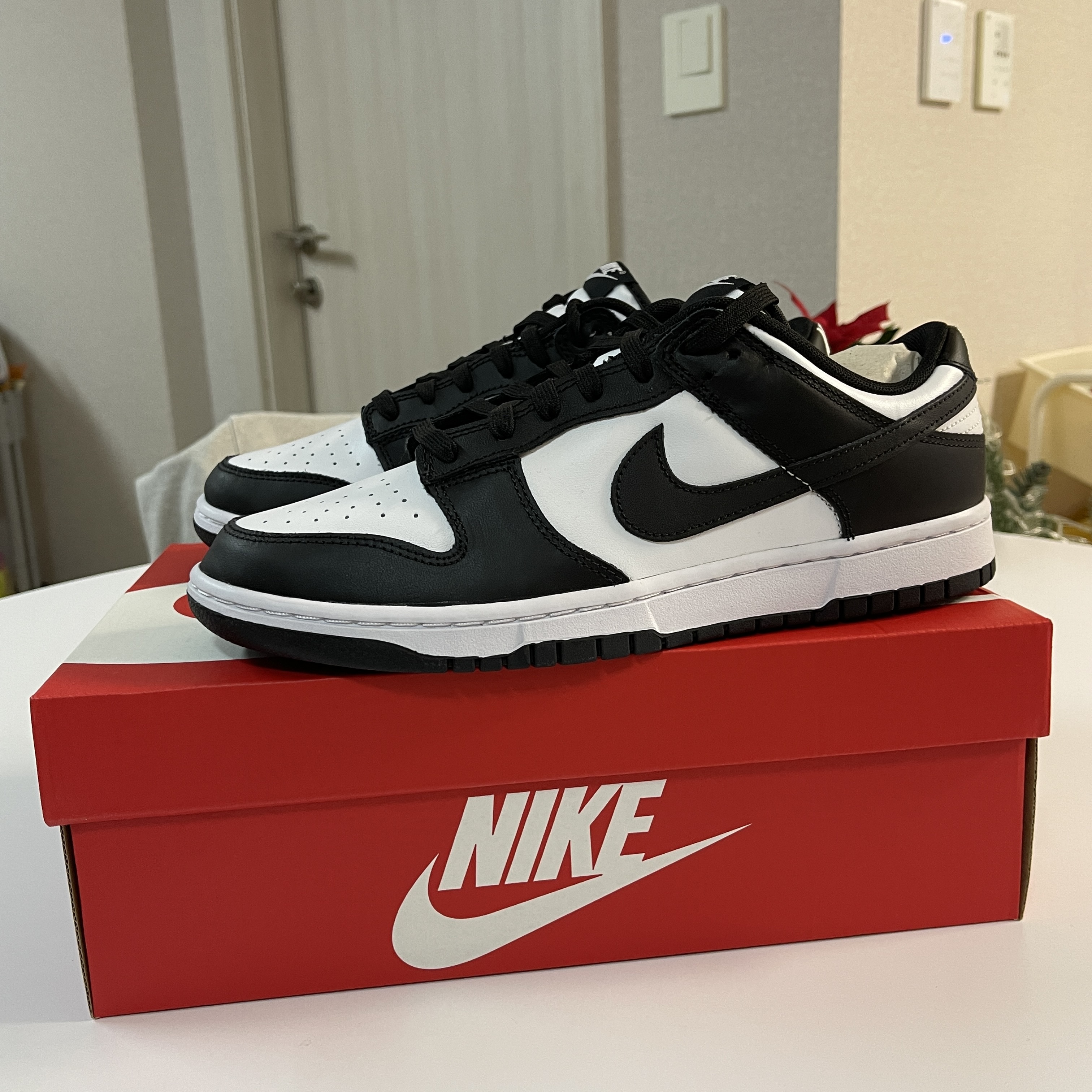 Nike Dunk Low Retro Black 착용 스타일 - 3