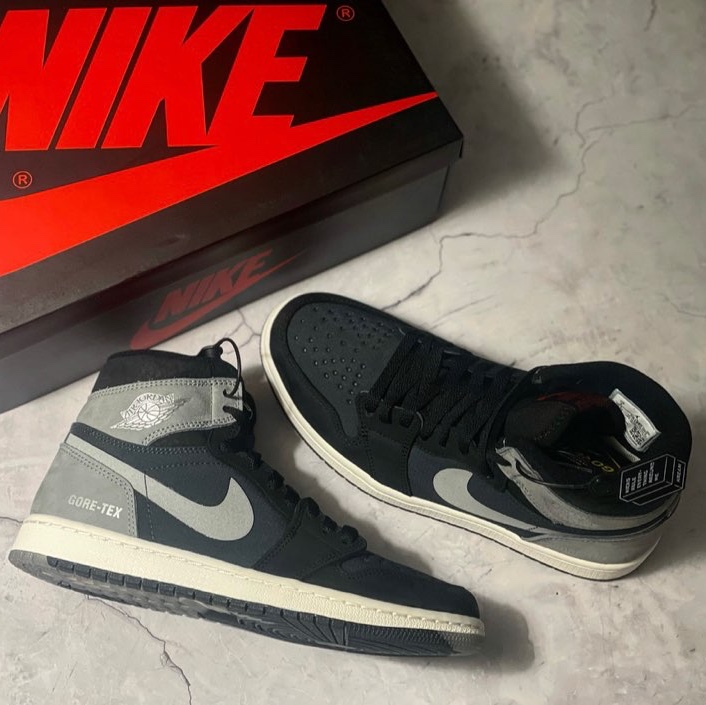 Jordan 1 Element Gore-Tex Particle Grey 착용 스타일 - 2