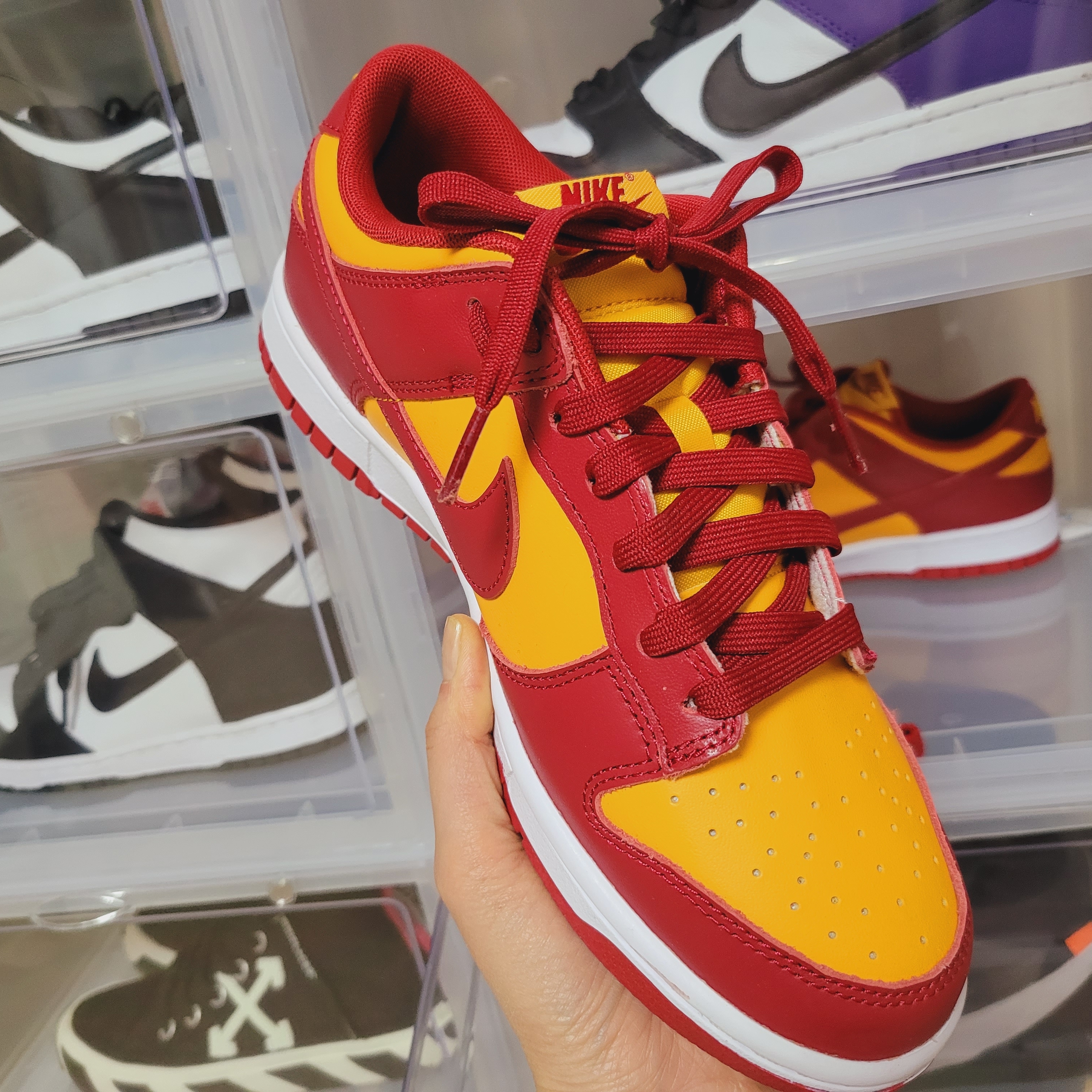 Nike Dunk Low Retro Championship Gold 착용 스타일