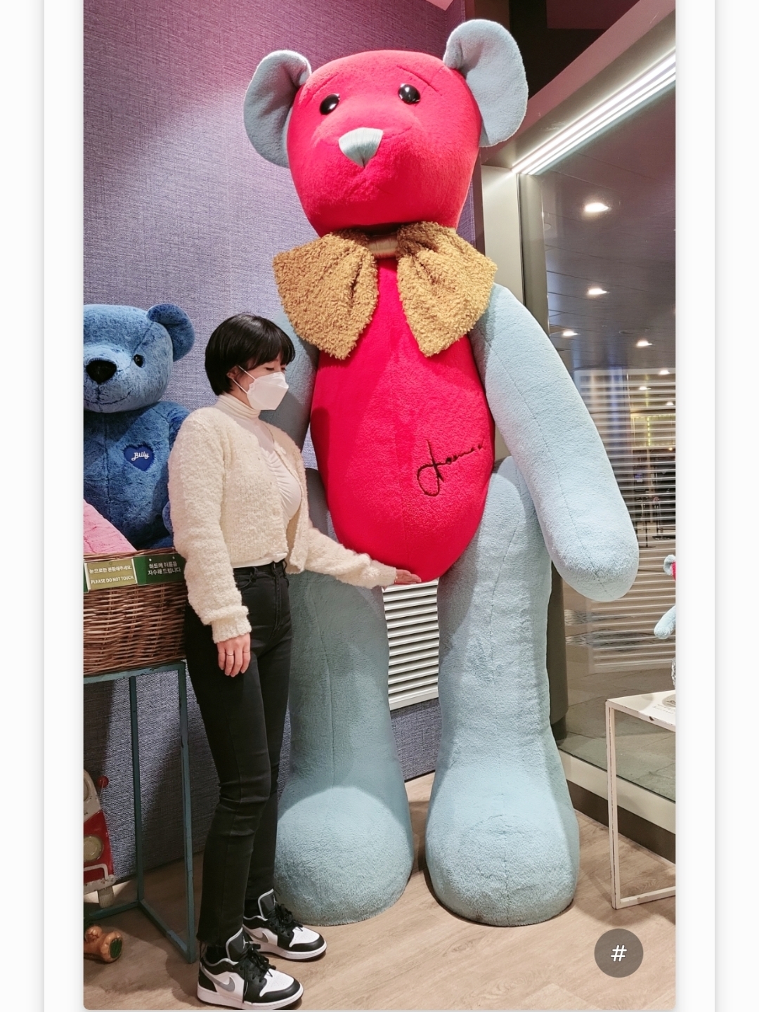 (GS) Jordan 1 Low Black Particle Grey 착용 스타일