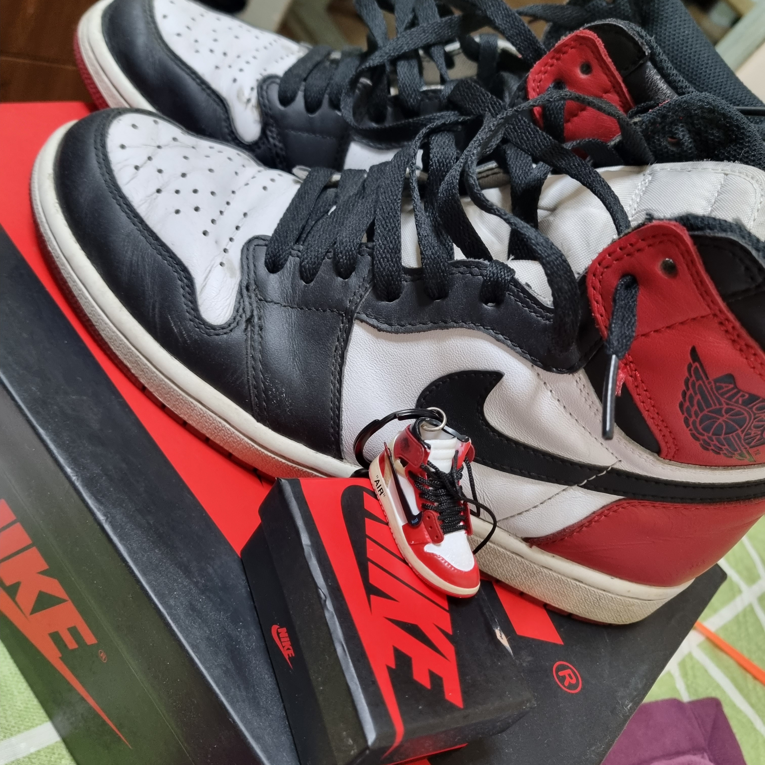 Jordan 1 Retro High OG Black Toe 2016 착용 스타일