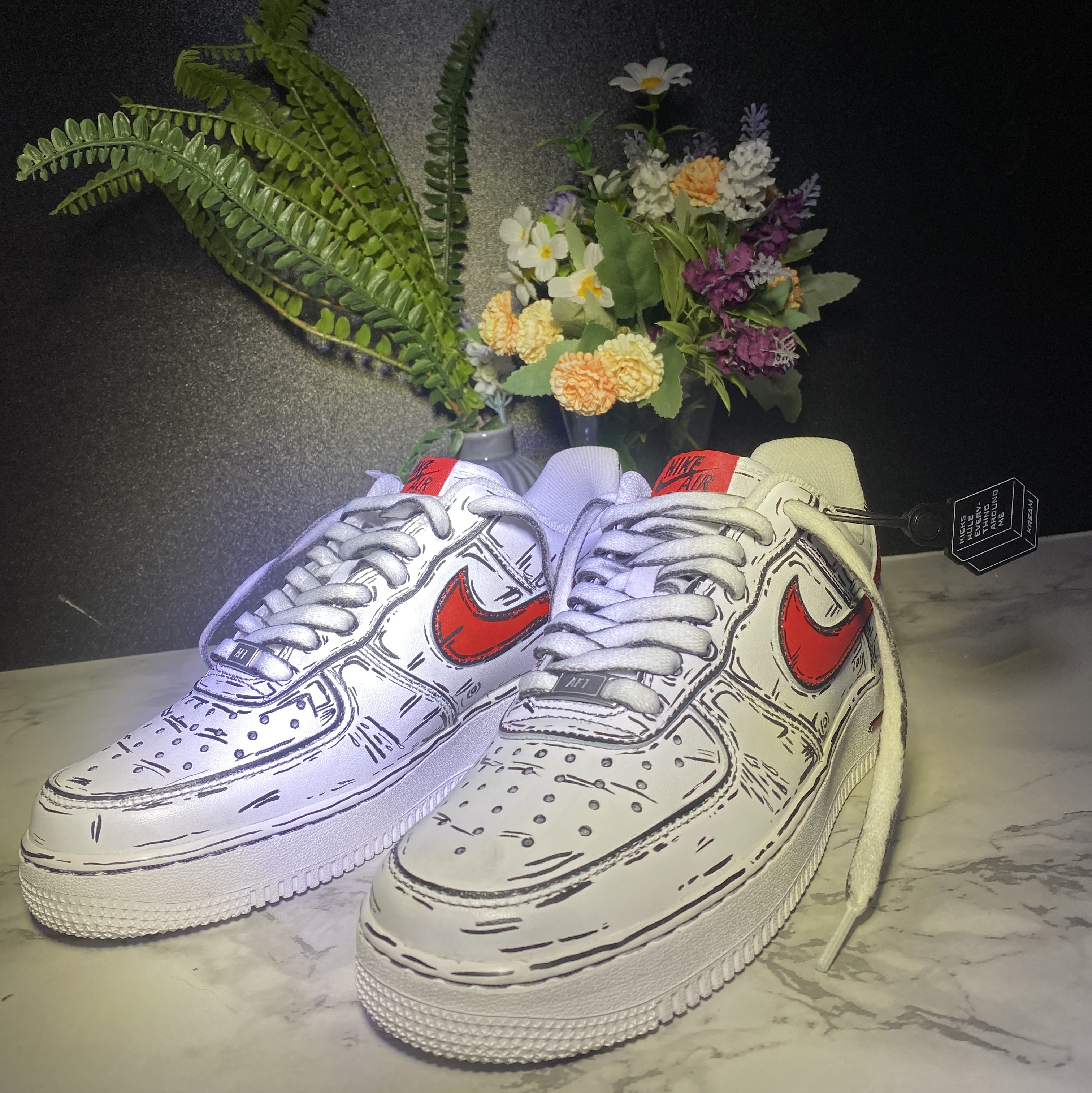 Nike Air Force 1 '07 Low White 착용 스타일 - 1