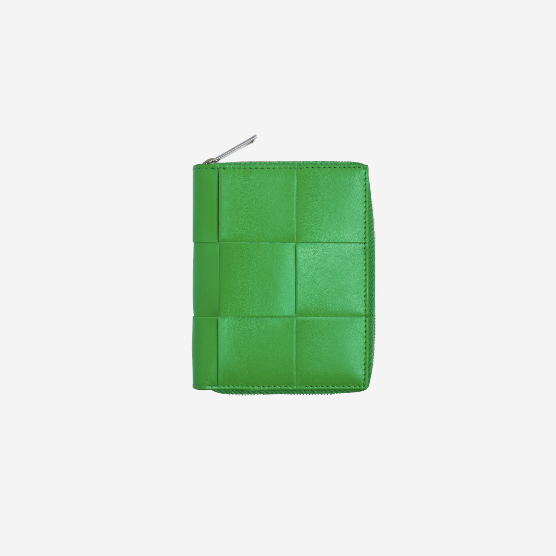 649596VBWD23724 Bottega Veneta Zip Around Wallet Parakeet