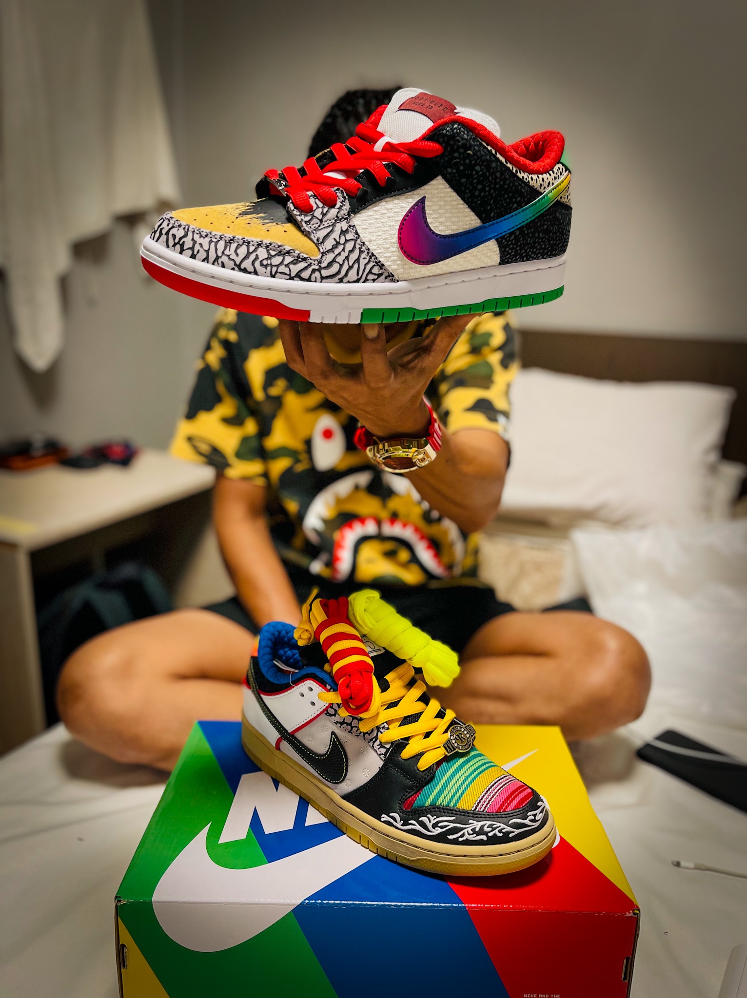 Nike SB Dunk Low What The Paul 착용 스타일
