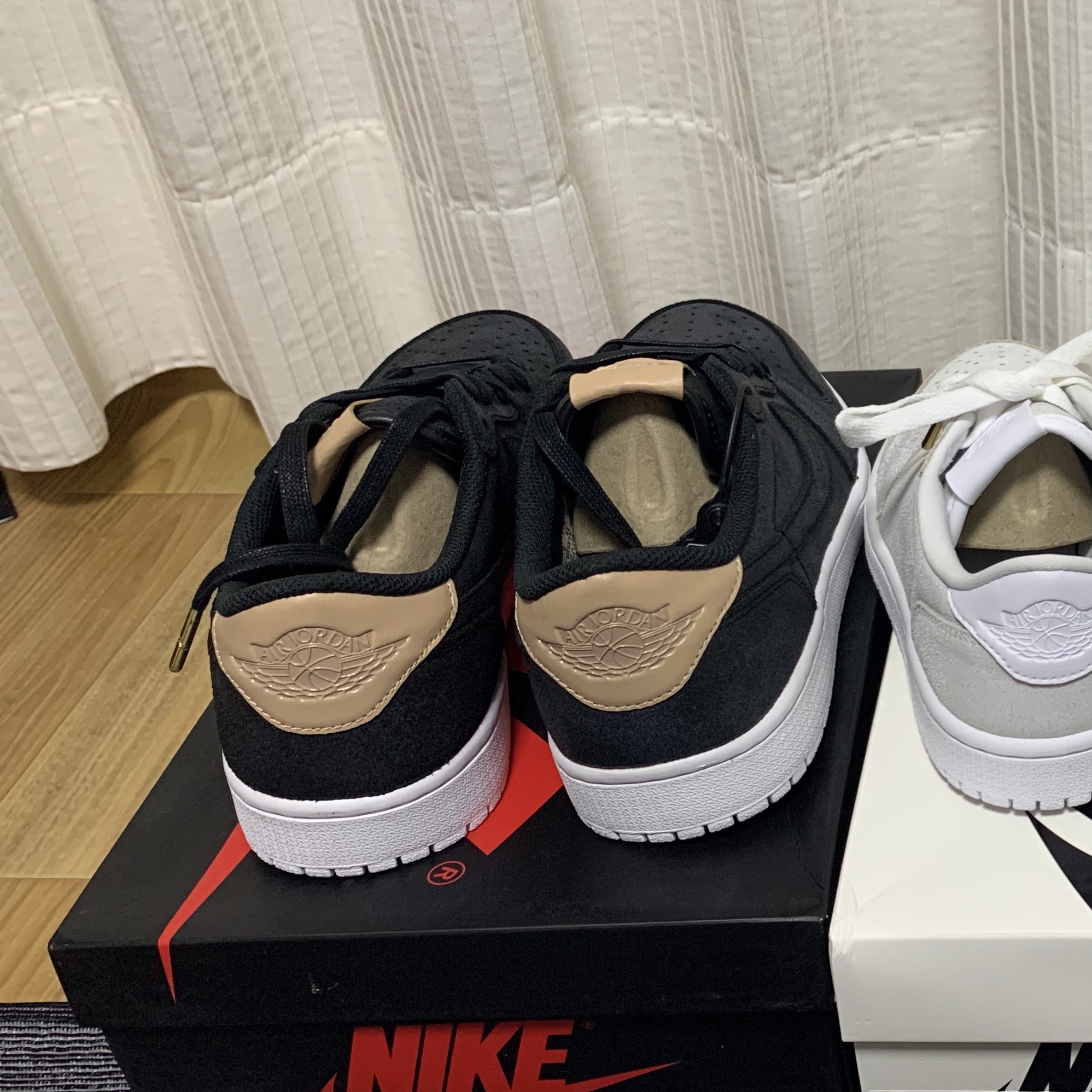 Jordan 1 Retro Low OG Black Vachetta 착용 스타일