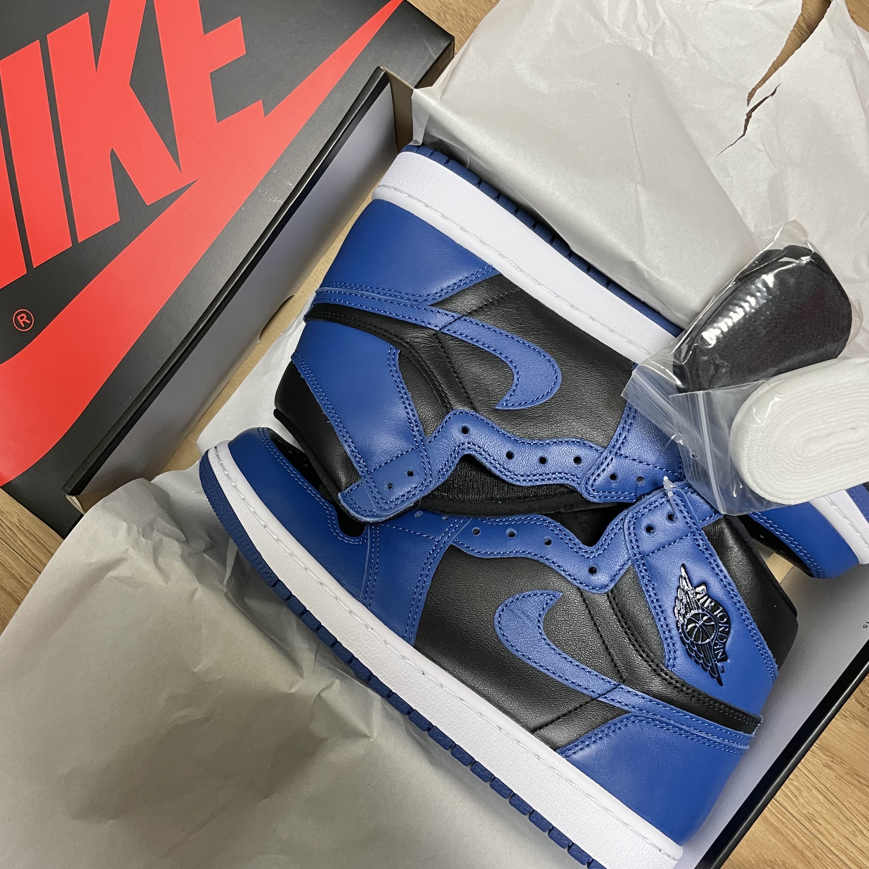 Jordan 1 Retro High OG Dark Marina Blue 착용 스타일
