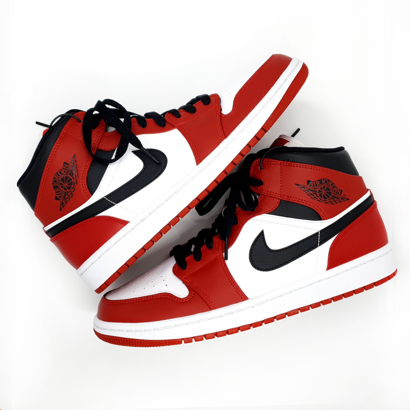 Jordan 1 Mid Chicago 2020, Jordan 1 Retro High OG Chicago 2015 착용 스타일 - 2