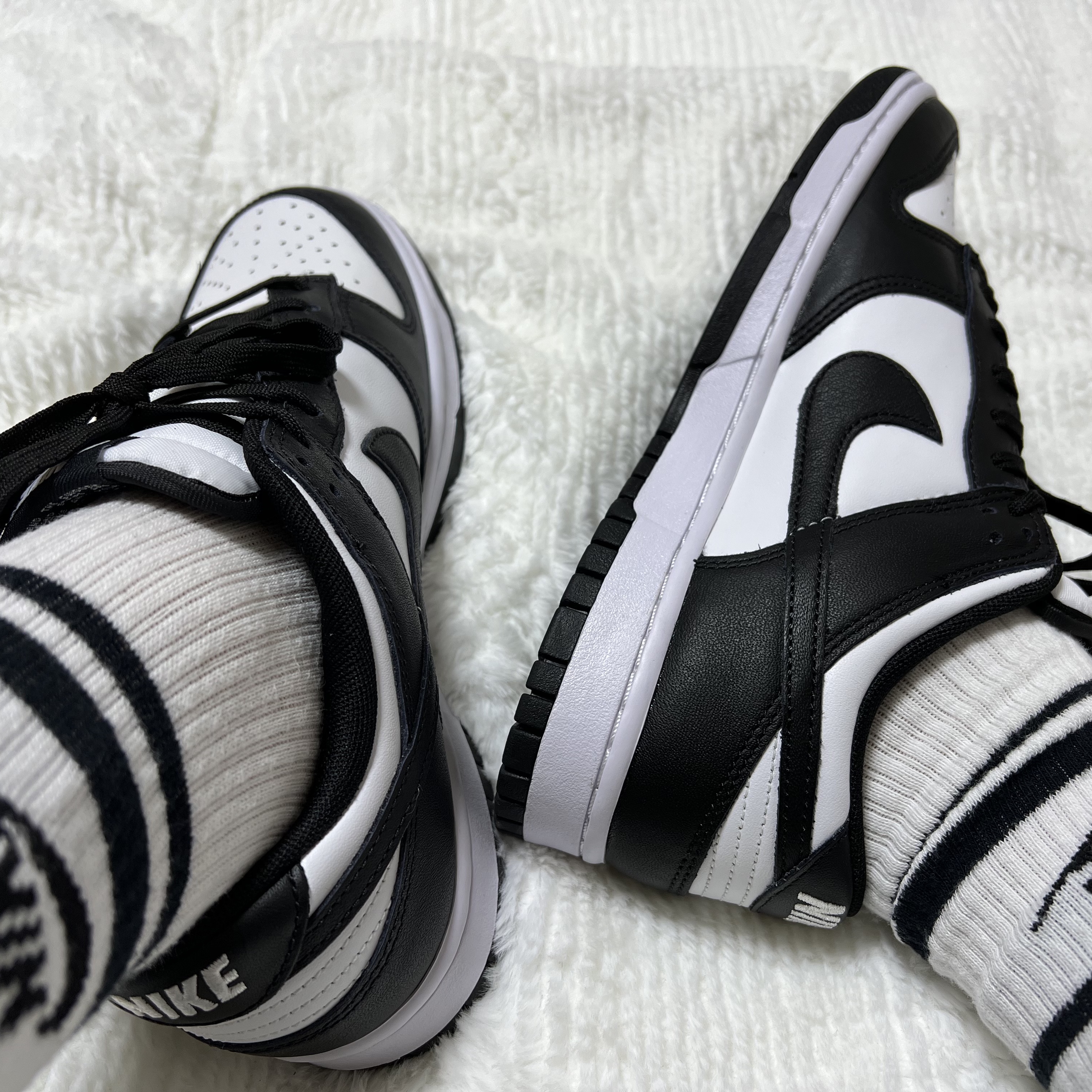 Nike Dunk Low Retro Black 착용 스타일