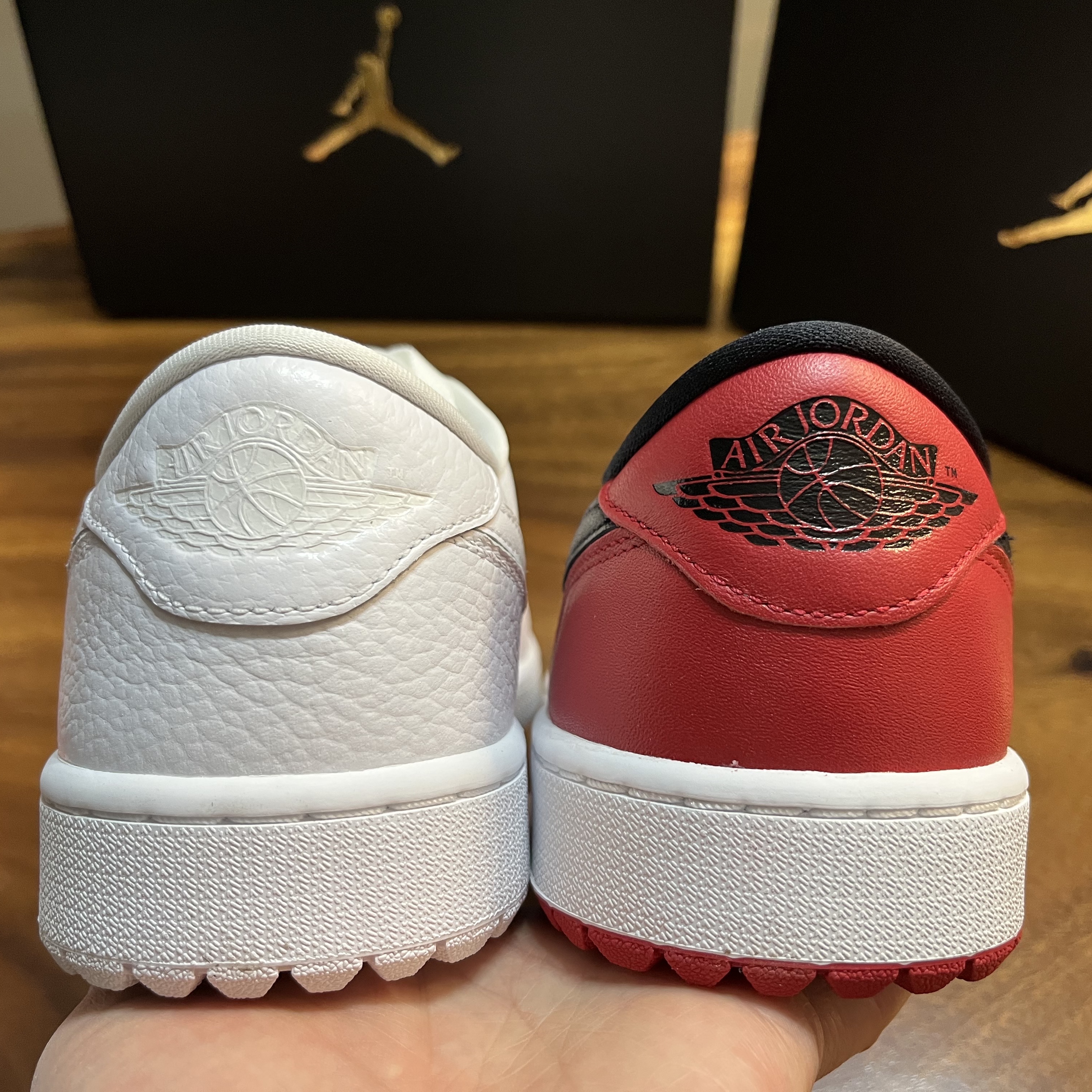 Jordan 1 Low Golf Chicago, Jordan 1 Low Golf Triple White 착용 스타일 - 4