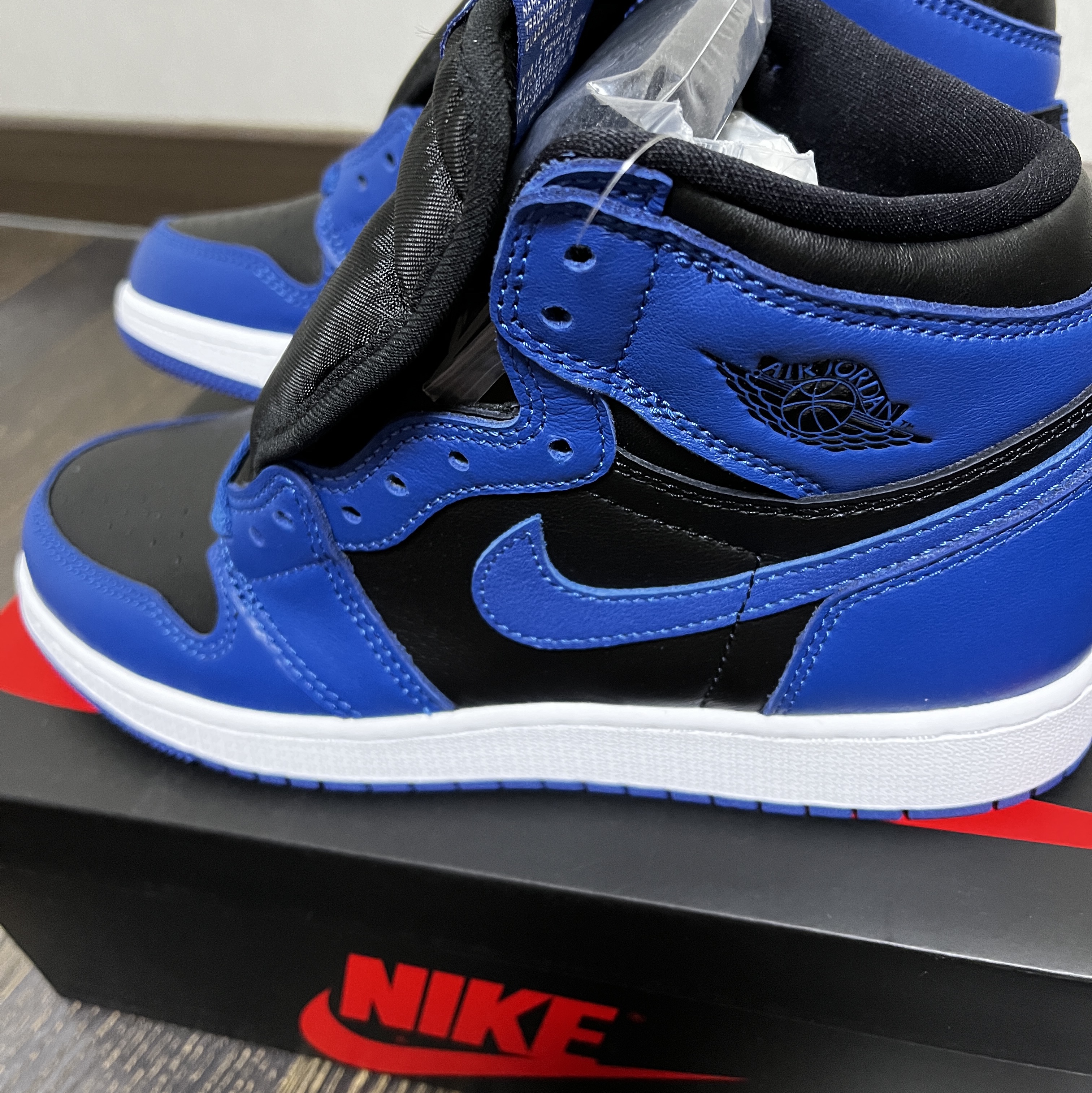 Jordan 1 Retro High OG Dark Marina Blue, (GS) Jordan 1 Retro High OG Dark Marina Blue 착용 스타일 - 2