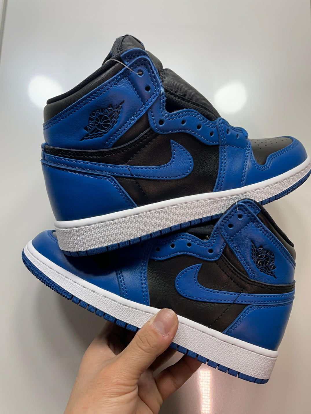 (GS) Jordan 1 Retro High OG Dark Marina Blue 착용 스타일