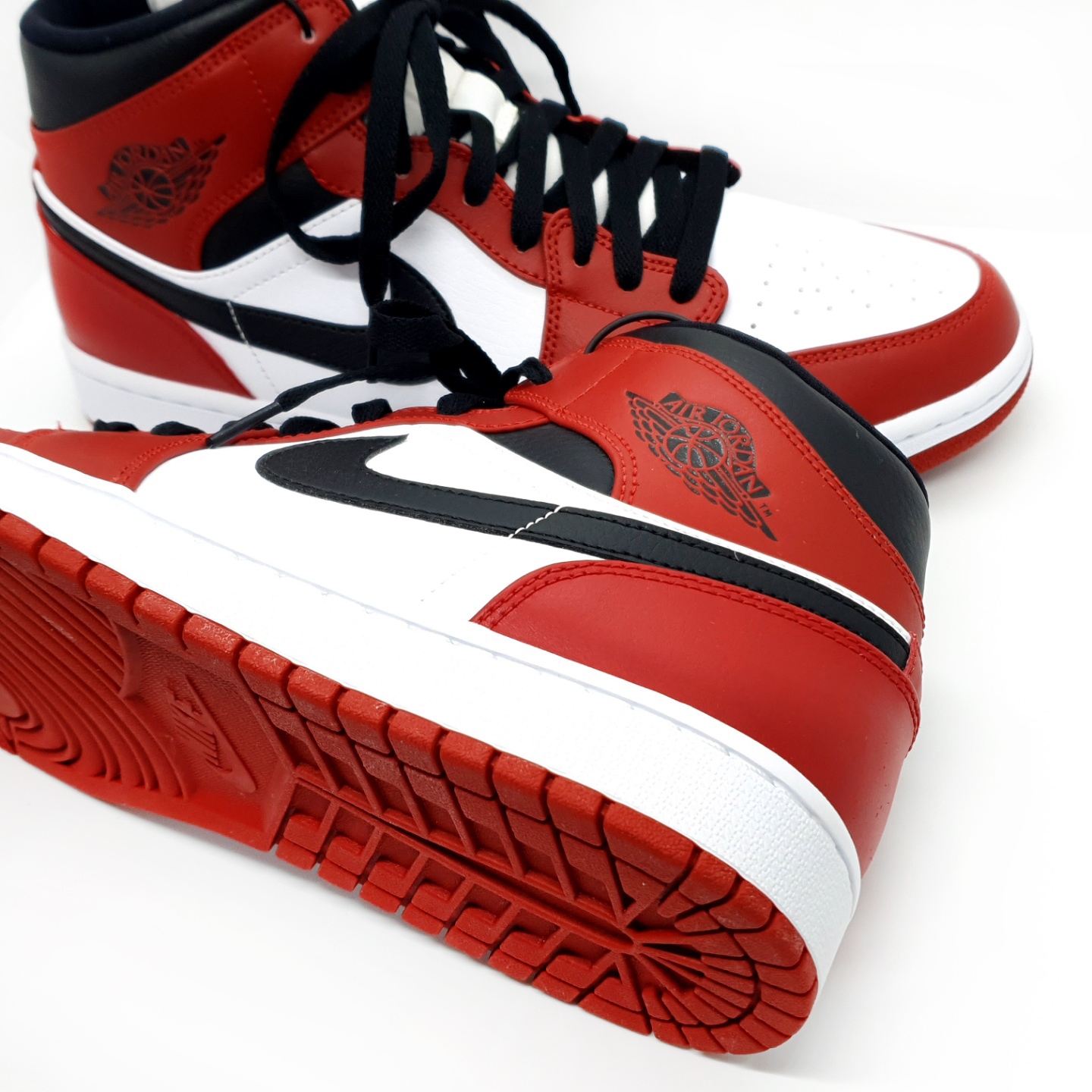 Jordan 1 Mid Chicago 2020, Jordan 1 Retro High OG Chicago 2015 착용 스타일 - 3