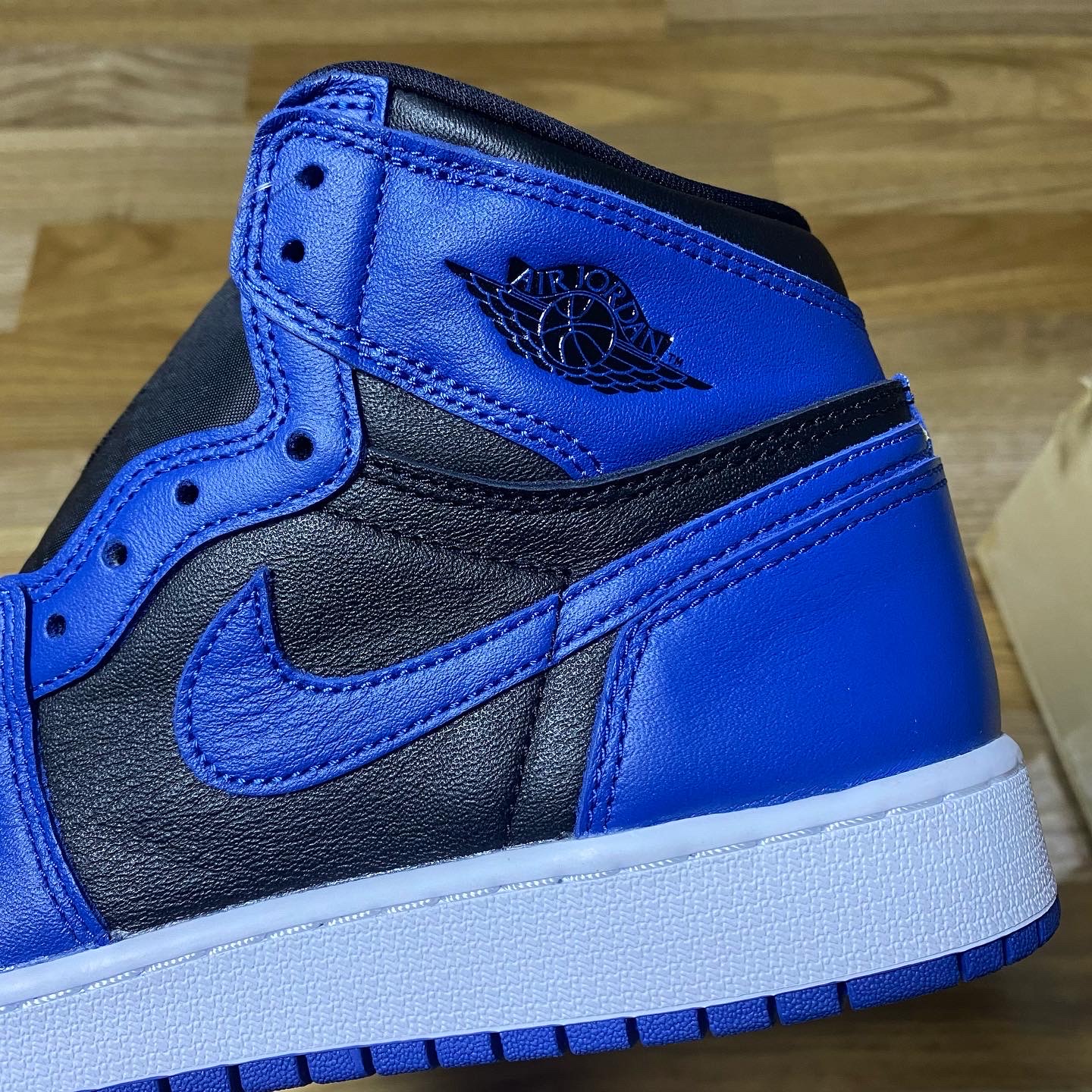 Jordan 1 Retro High OG Dark Marina Blue, (GS) Jordan 1 Retro High OG Dark Marina Blue 착용 스타일 - 1