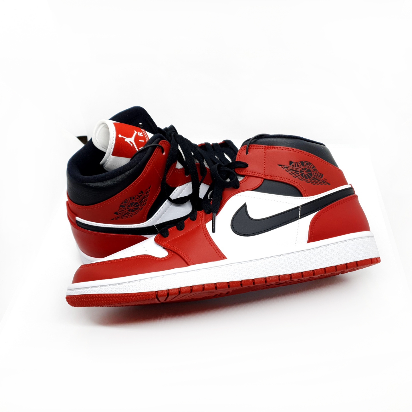 Jordan 1 Mid Chicago 2020, Jordan 1 Retro High OG Chicago 2015 착용 스타일 - 4