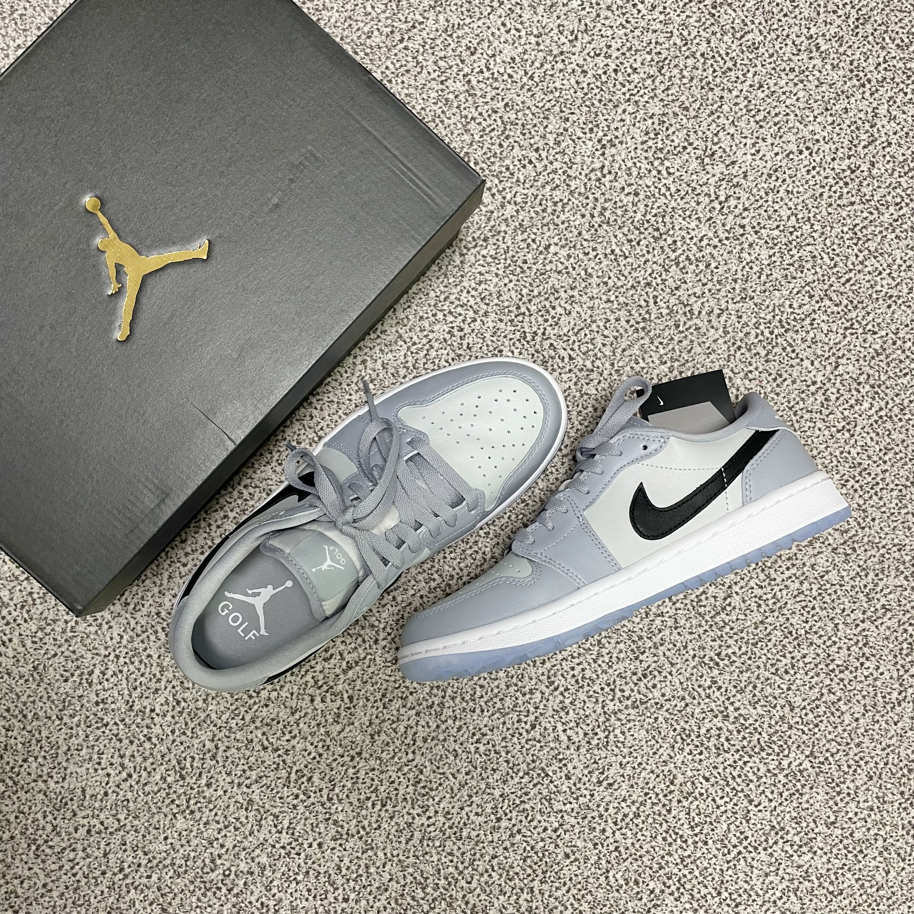 Jordan 1 Low Golf Wolf Grey 착용 스타일