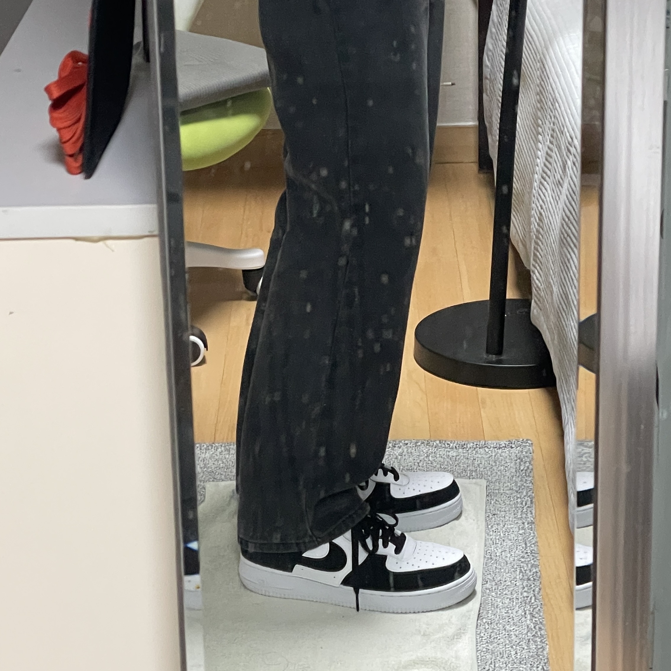 Nike Air Force 1/1 Cosmic Clay 착용 스타일 - 2
