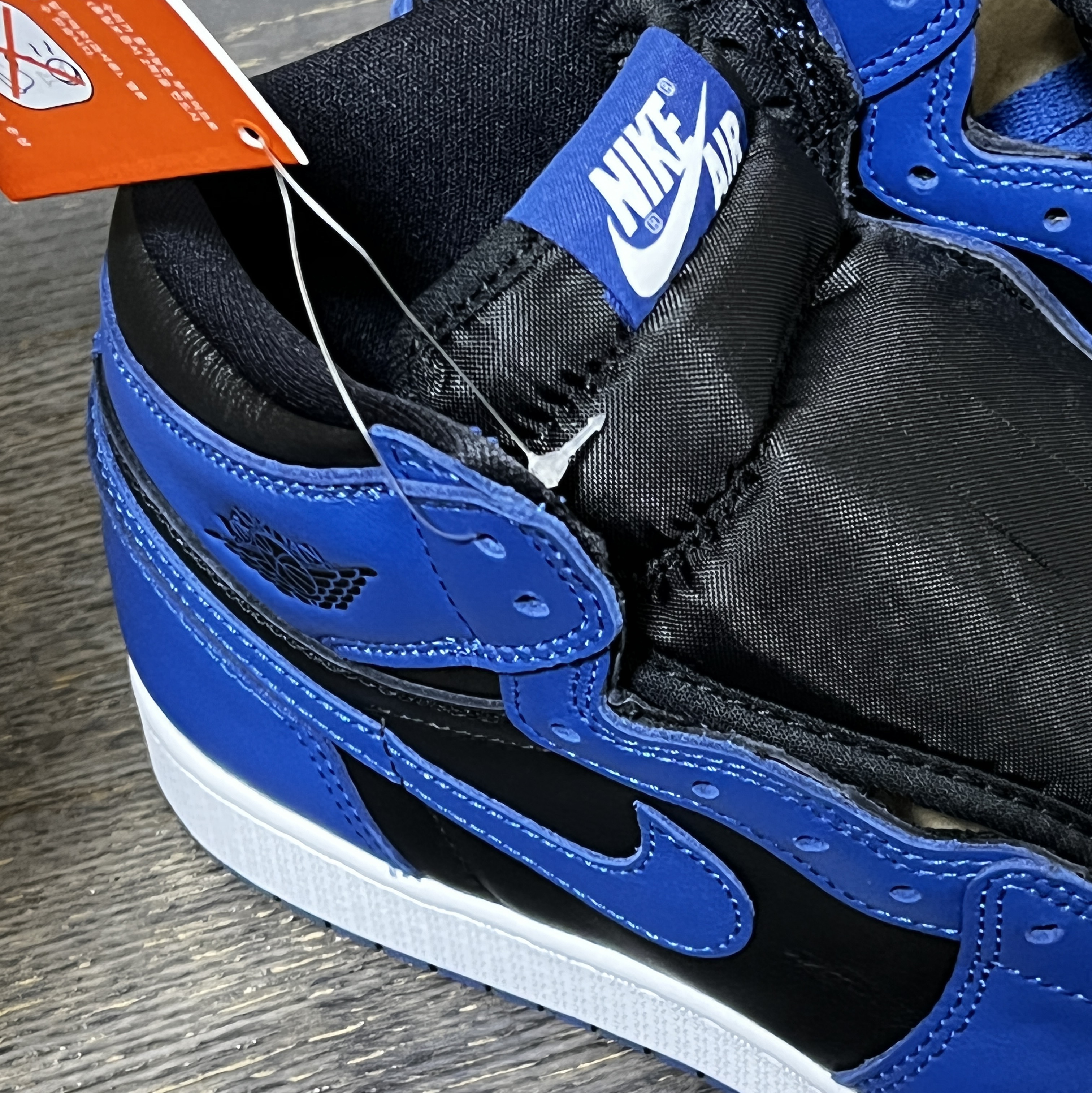 Jordan 1 Retro High OG Dark Marina Blue, (GS) Jordan 1 Retro High OG Dark Marina Blue 착용 스타일 - 1