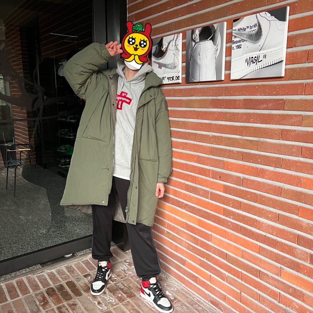 Supreme Cross Box Logo Hooded Sweatshirt Heather Grey - 20FW, Jordan 1 Retro High OG Black Toe 2016 착용 스타일