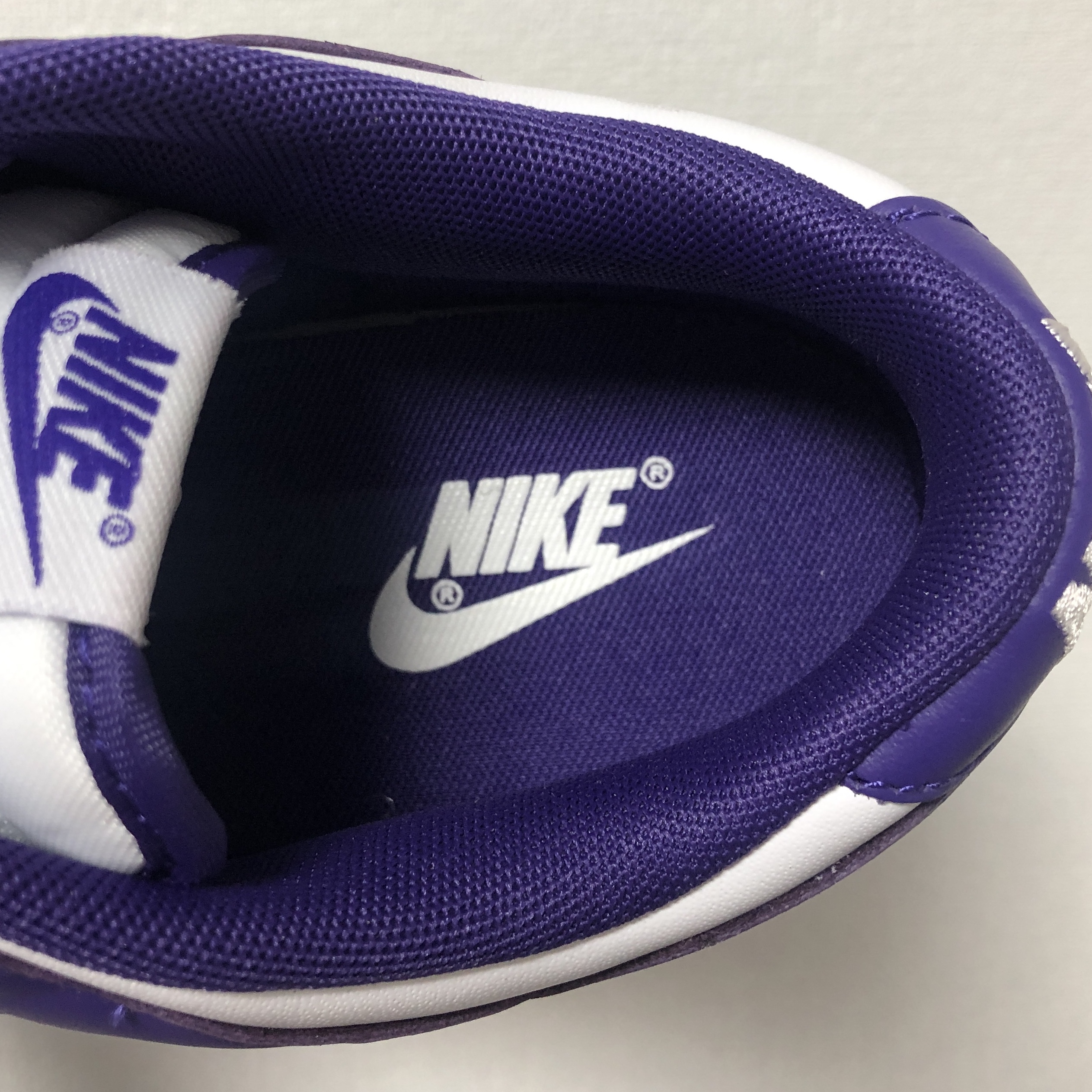 Nike Dunk Low Retro Championship Court Purple 착용 스타일 - 3