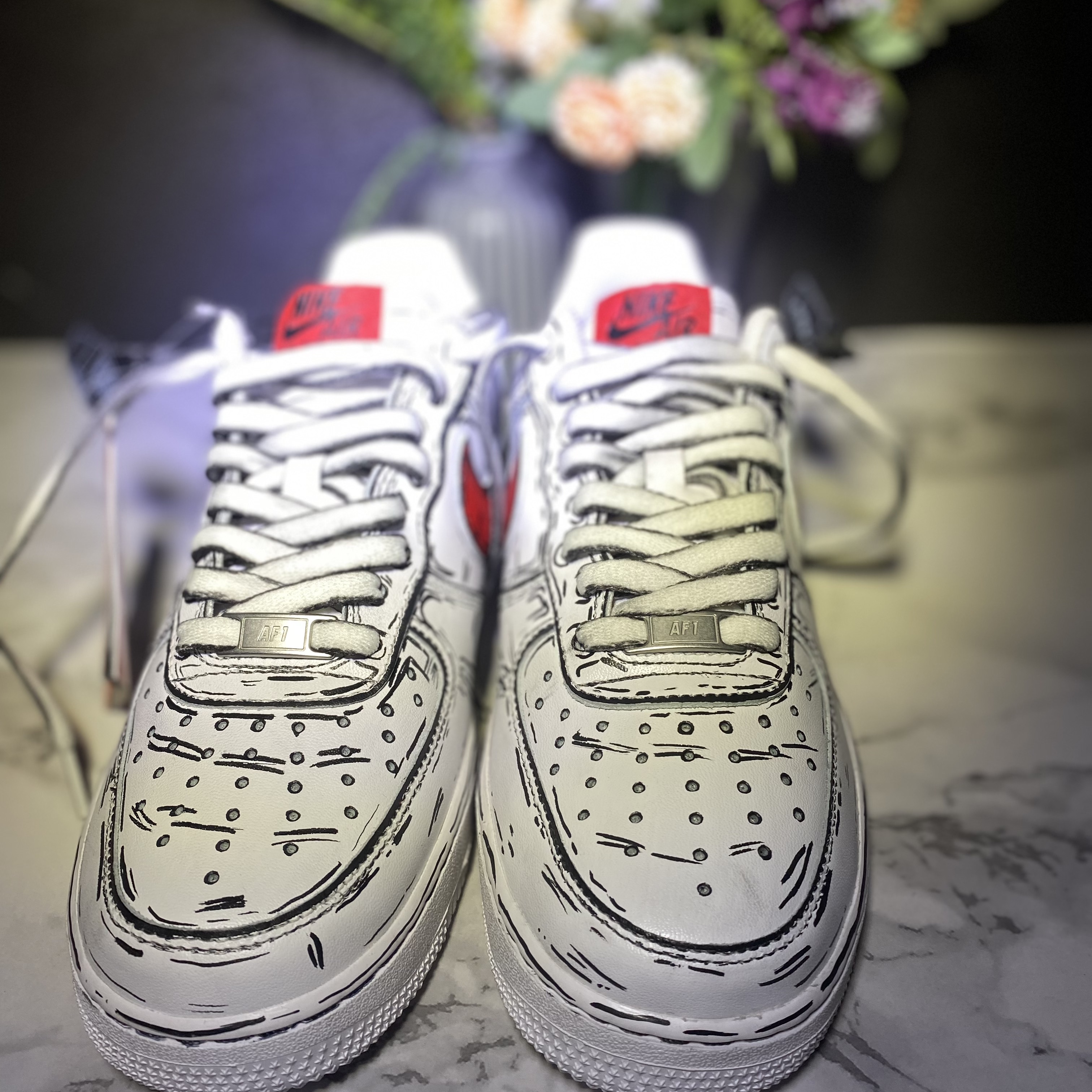 Nike Air Force 1 '07 Low White 착용 스타일 - 2