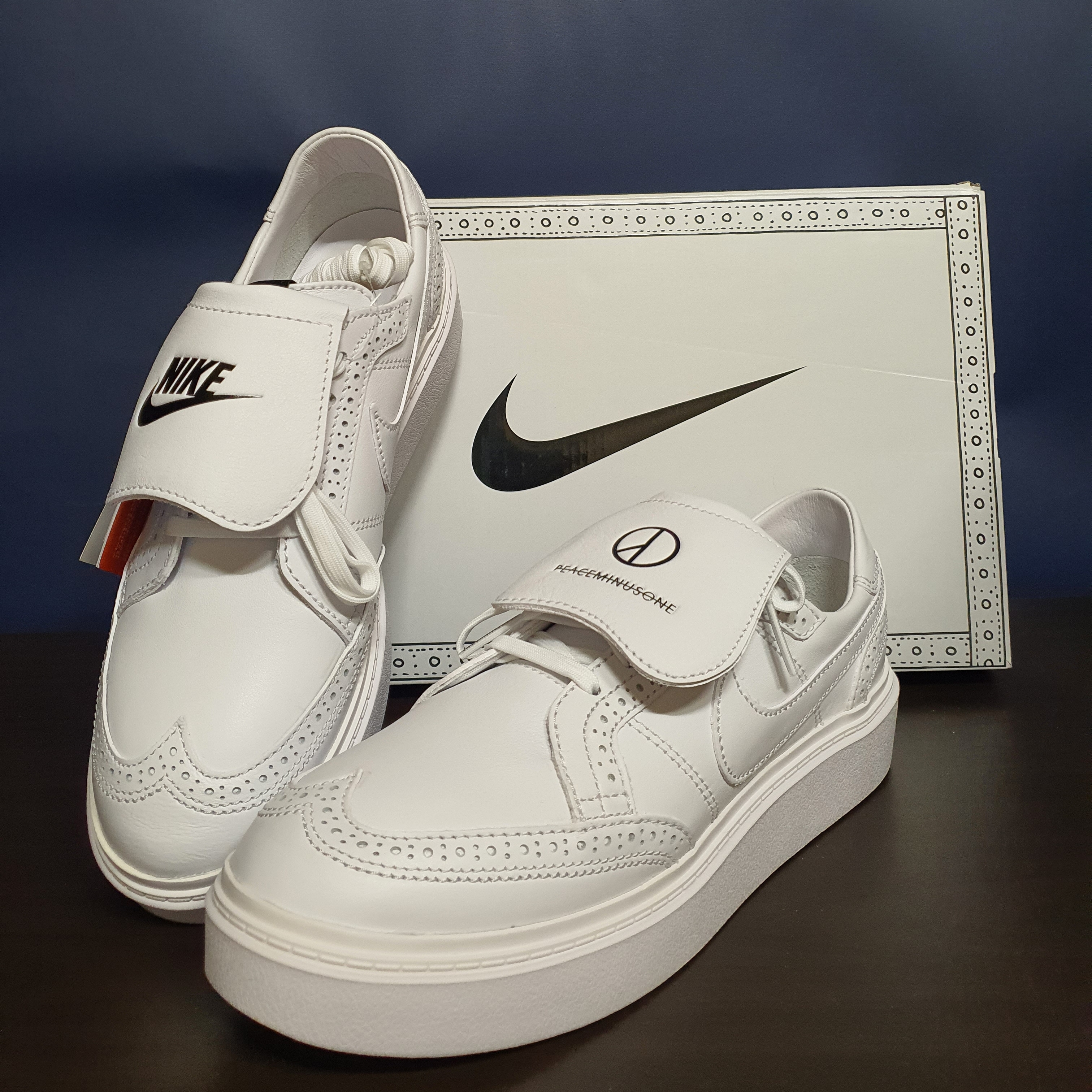 Nike x Peaceminusone Kwondo1 White 착용 스타일
