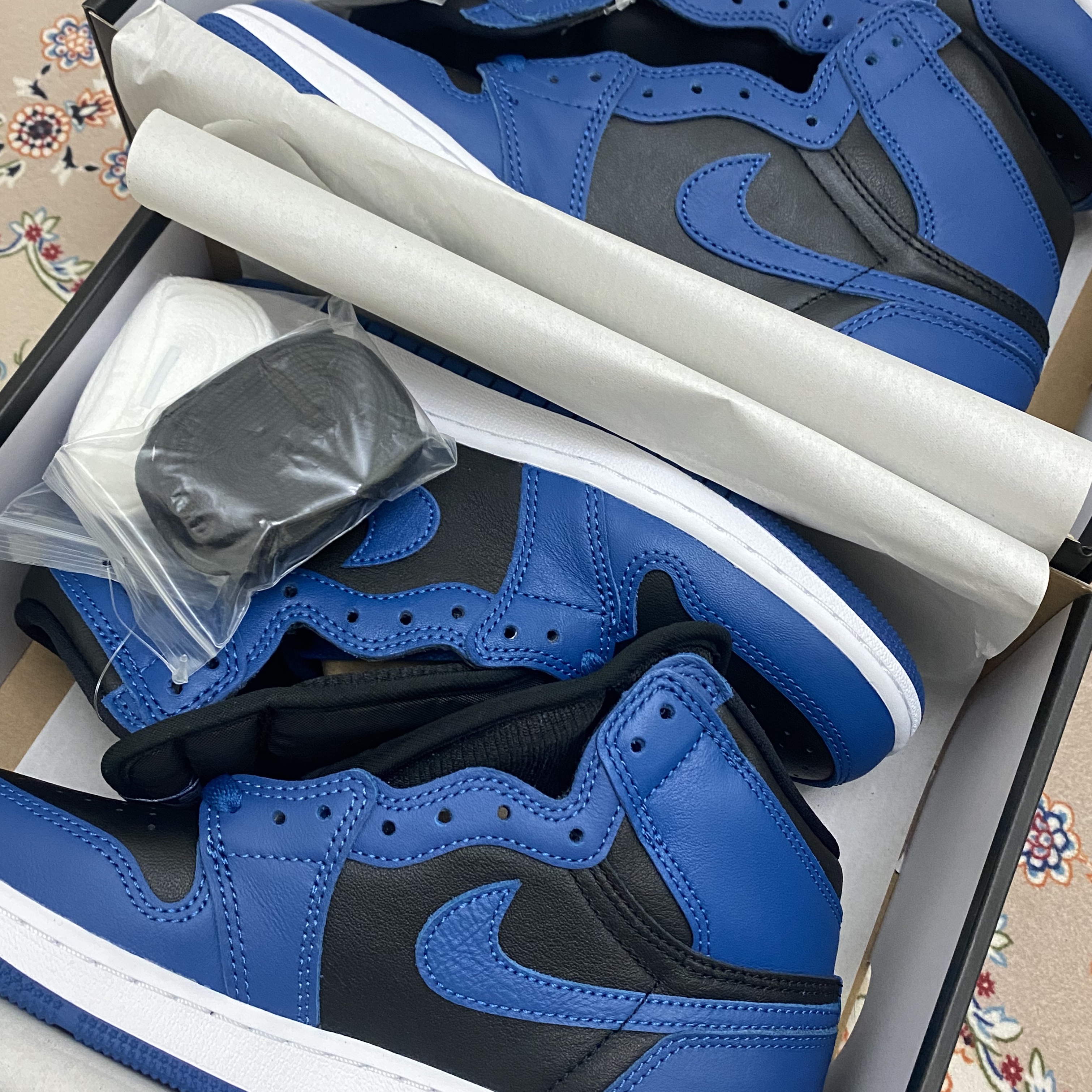 Jordan 1 Retro High OG Dark Marina Blue, (GS) Jordan 1 Retro High OG Dark Marina Blue 착용 스타일
