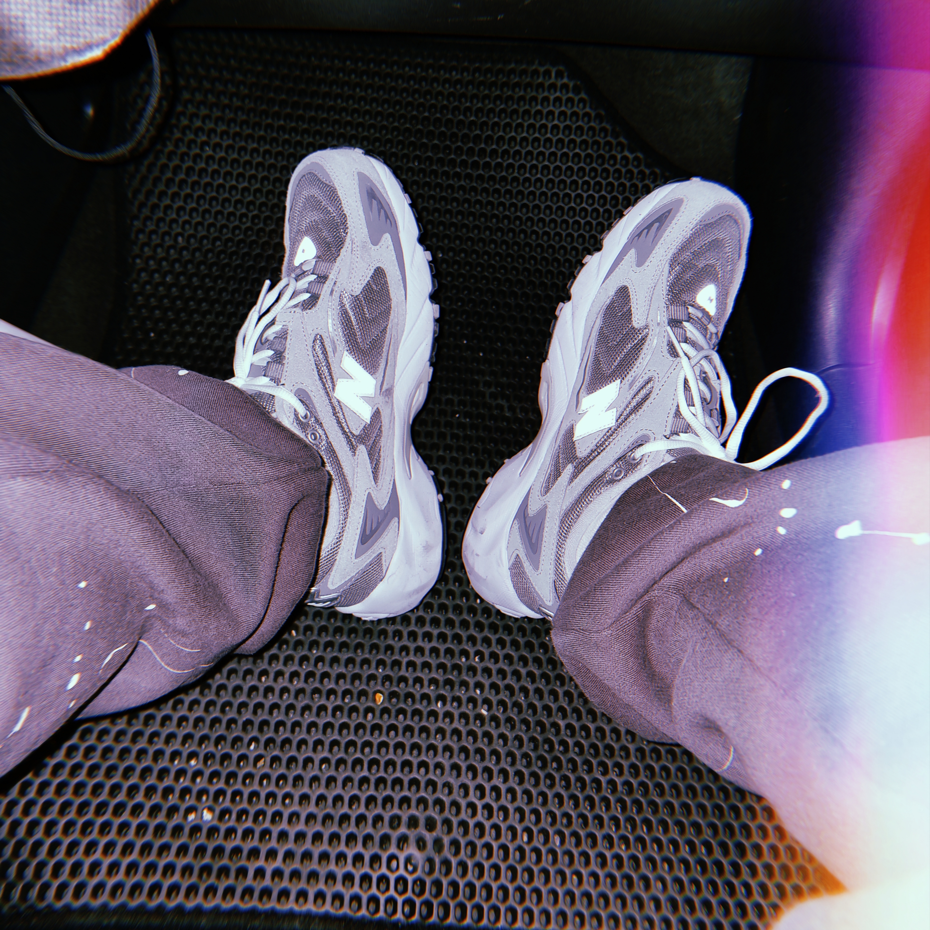 New Balance 725 Grey 착용 스타일