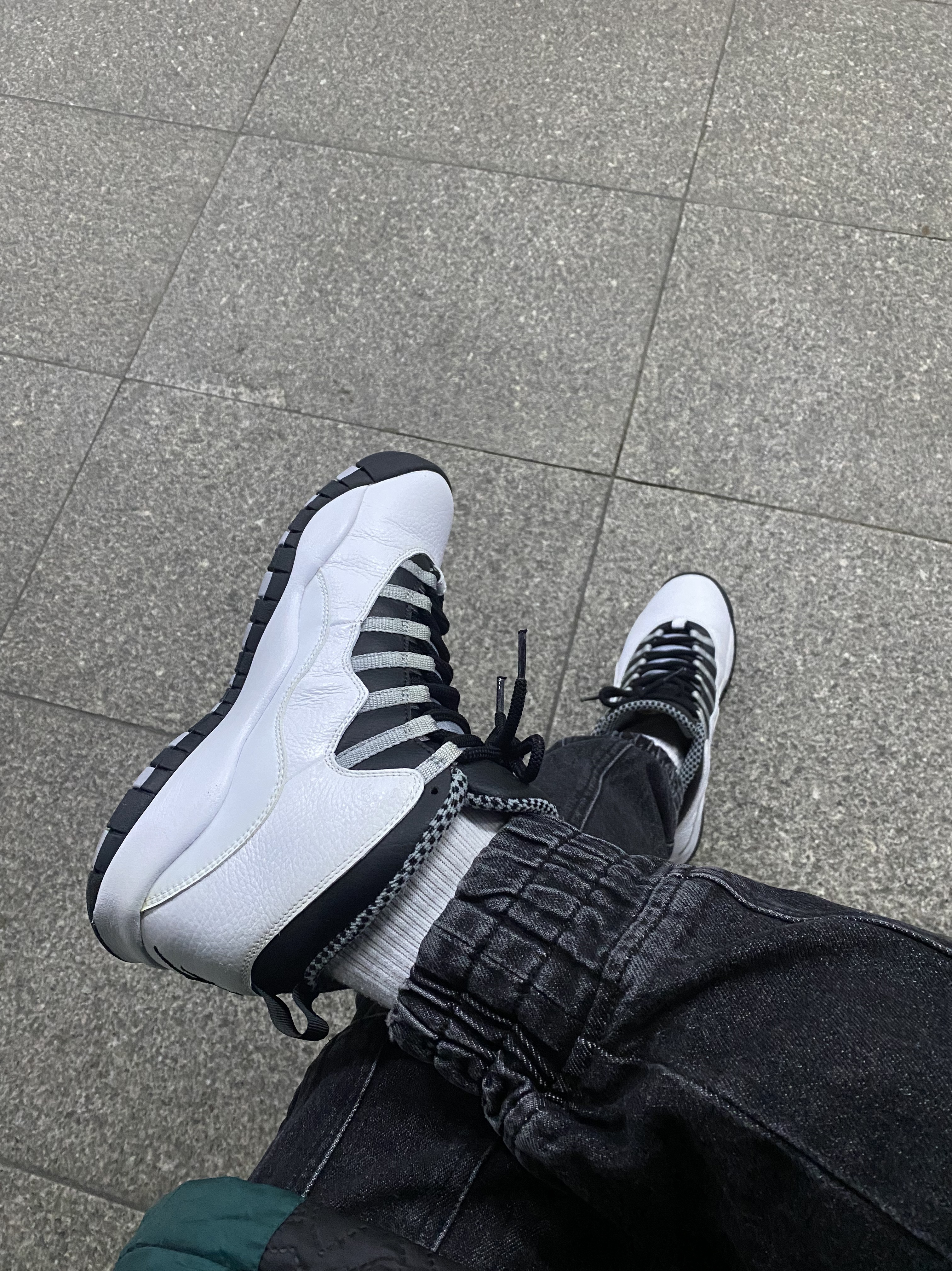 Jordan 10 Retro Steel 2013 착용 스타일